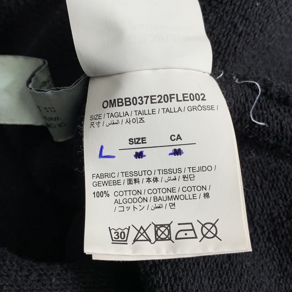 Off-White Off White Large Hoodie Marker Arrows Black Hoodie Virgil Size US L / EU 52-54 / 3 - 8 Thumbnail