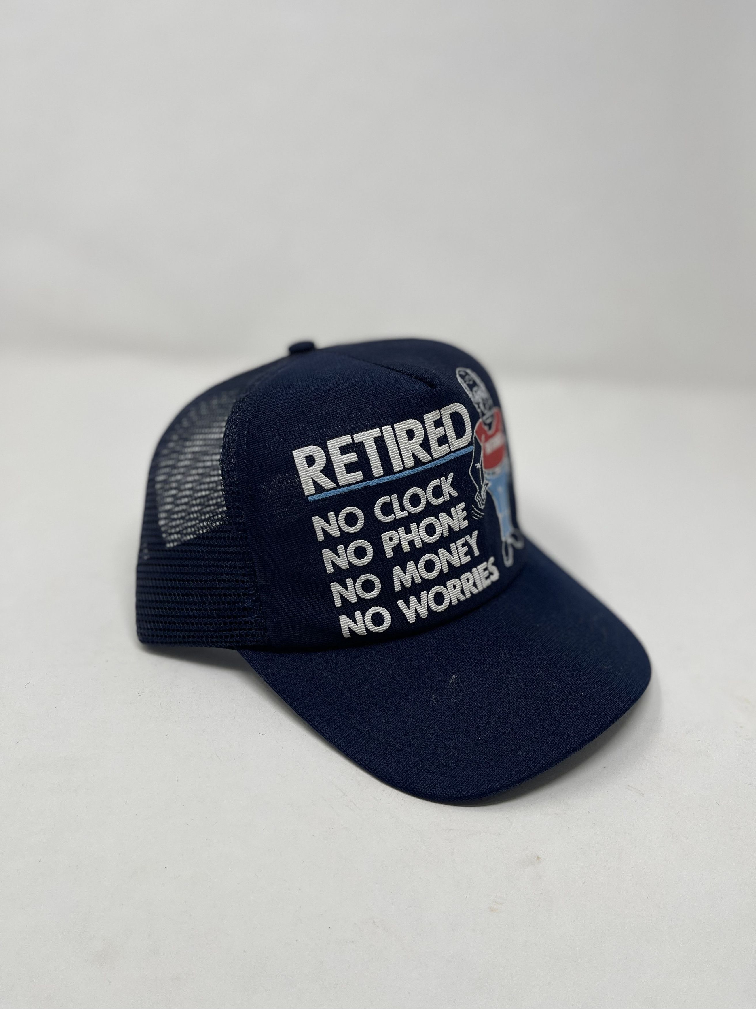 Vintage Vintage Retired Trucker Cap Size ONE SIZE - 3 Thumbnail