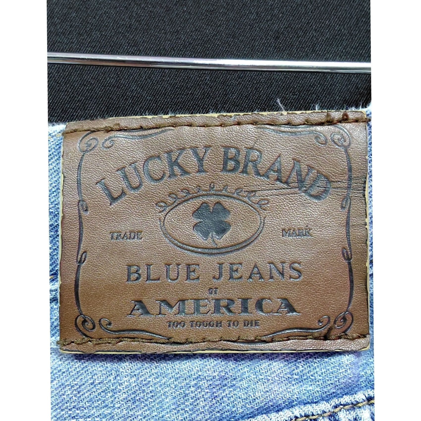 Lucky Brand Lucky Brand Linen Blue Jeans Solid Denim Linen Blend Men Size 29 x 32 Size US 29 - 4 Thumbnail