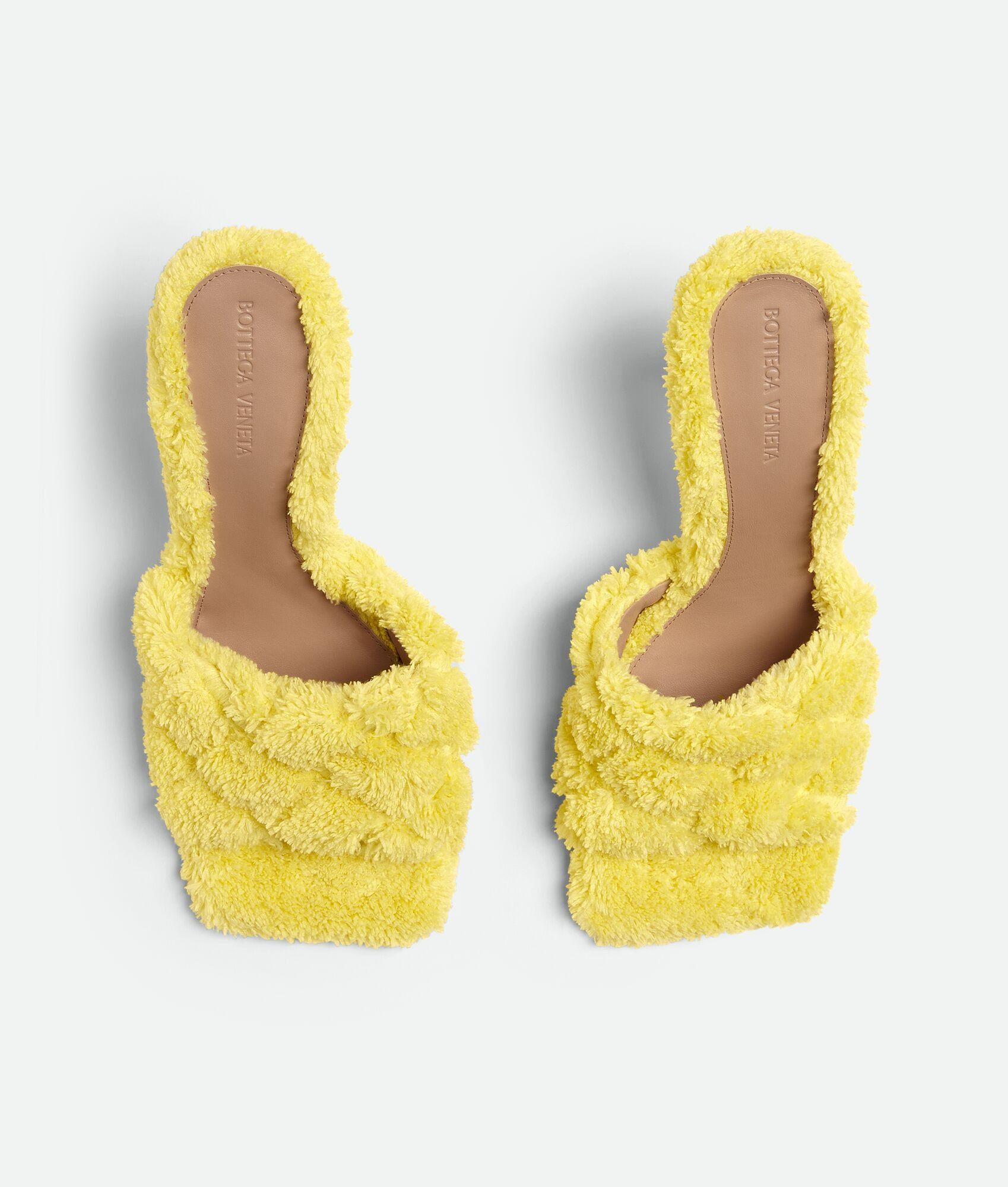Bottega Veneta o1loc1c0925 734547 Padded Sandals Mules in Sherbert Size US 5 / IT 35 - 4 Thumbnail