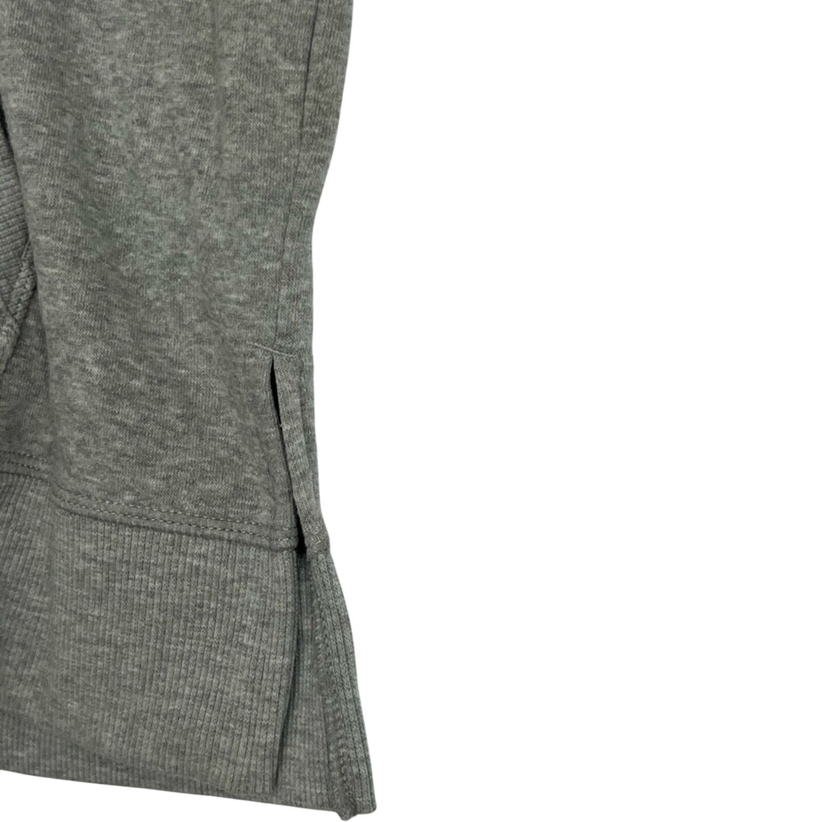 Reebok Reebok Ladies Grey Heather Graphic Hoodie LARGE (With Tags) Size L / US 10 / IT 46 - 5 Thumbnail