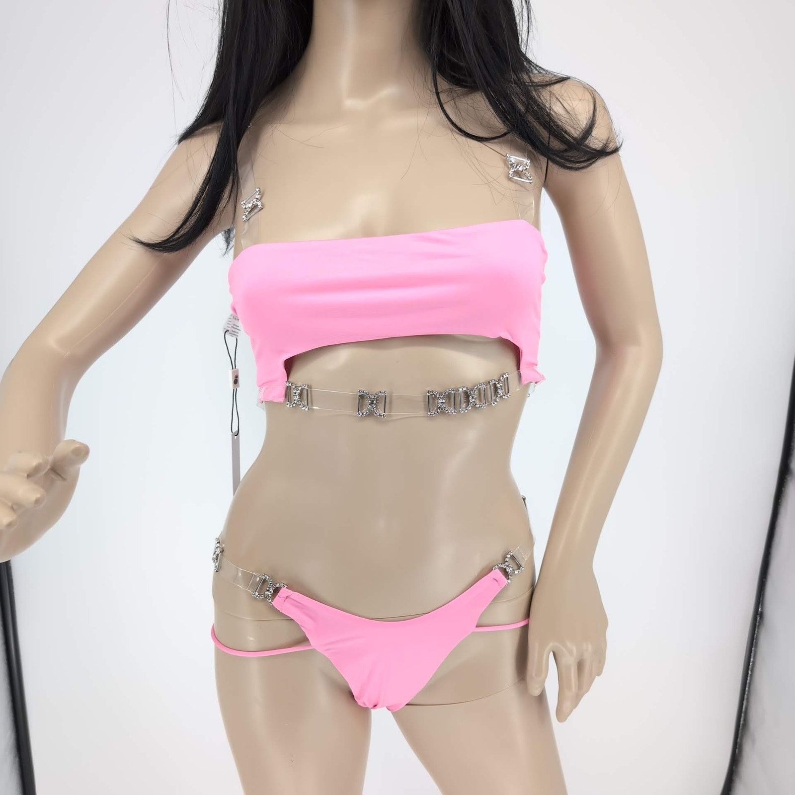 Other NWT Monica Hansen Shine Like A Diamond Pink Panther Set Sz M Size ONE SIZE - 2 Thumbnail