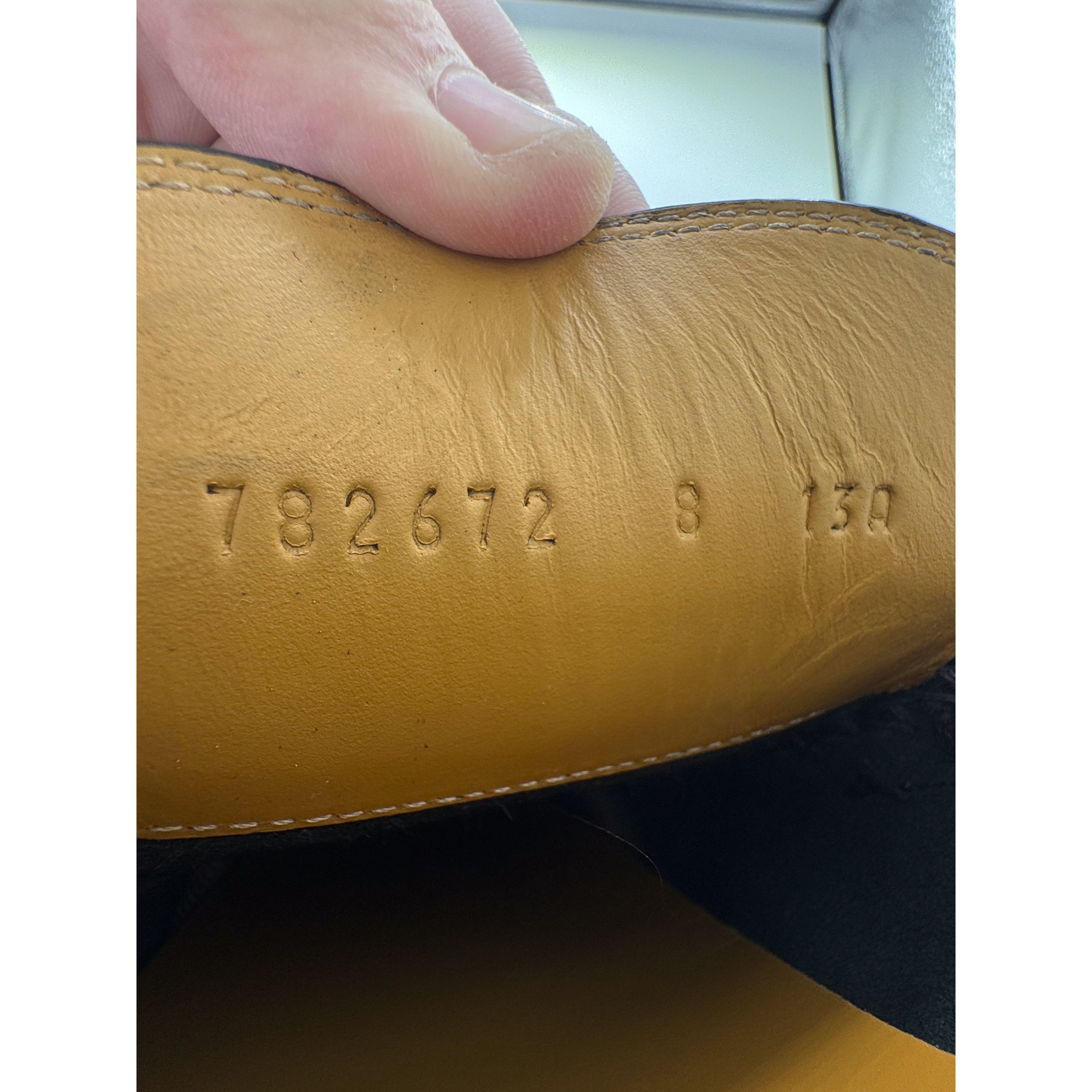 Gucci Gucci Konrad Horsebit Black Leather Loafers Size US 9 / EU 42 - 7 Thumbnail