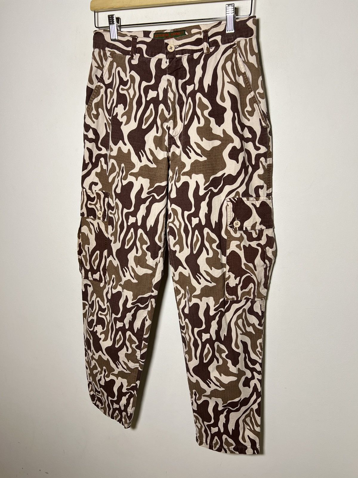 Katharine Hamnett London katharine hamnett 80s 90s y2k camo pants Size US 30 / EU 46 - 2 Thumbnail
