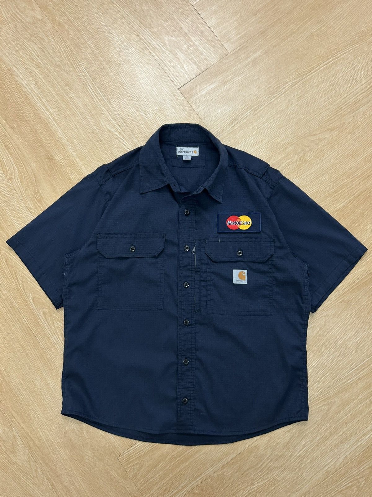 Carhartt Rare Carhartt mastercard workshirt Size US M / EU 48-50 / 2 - 1 Thumbnail
