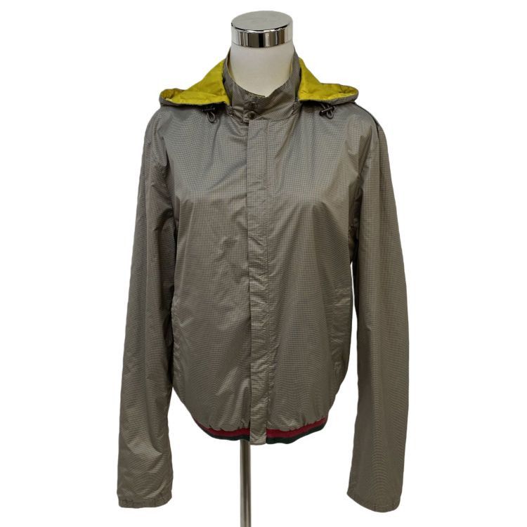 Gucci Gucci Check Hooded Light Jacket Size US S Size US S / EU 44-46 / 1 - 1 Thumbnail