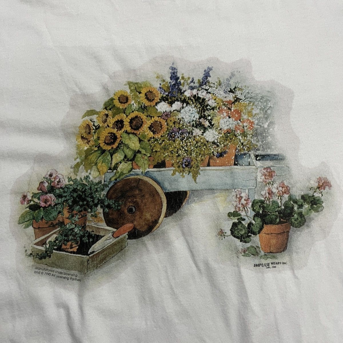 Vintage Vintage Garden Art T Shirt Size US M / EU 48-50 / 2 - 2 Thumbnail