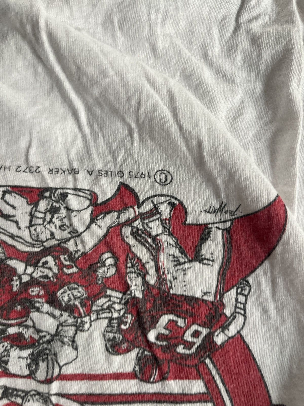 NCAA × Vintage Vintage 1975 Alabama Crimson Tide Football Tee Size US S / EU 44-46 / 1 - 2 Thumbnail