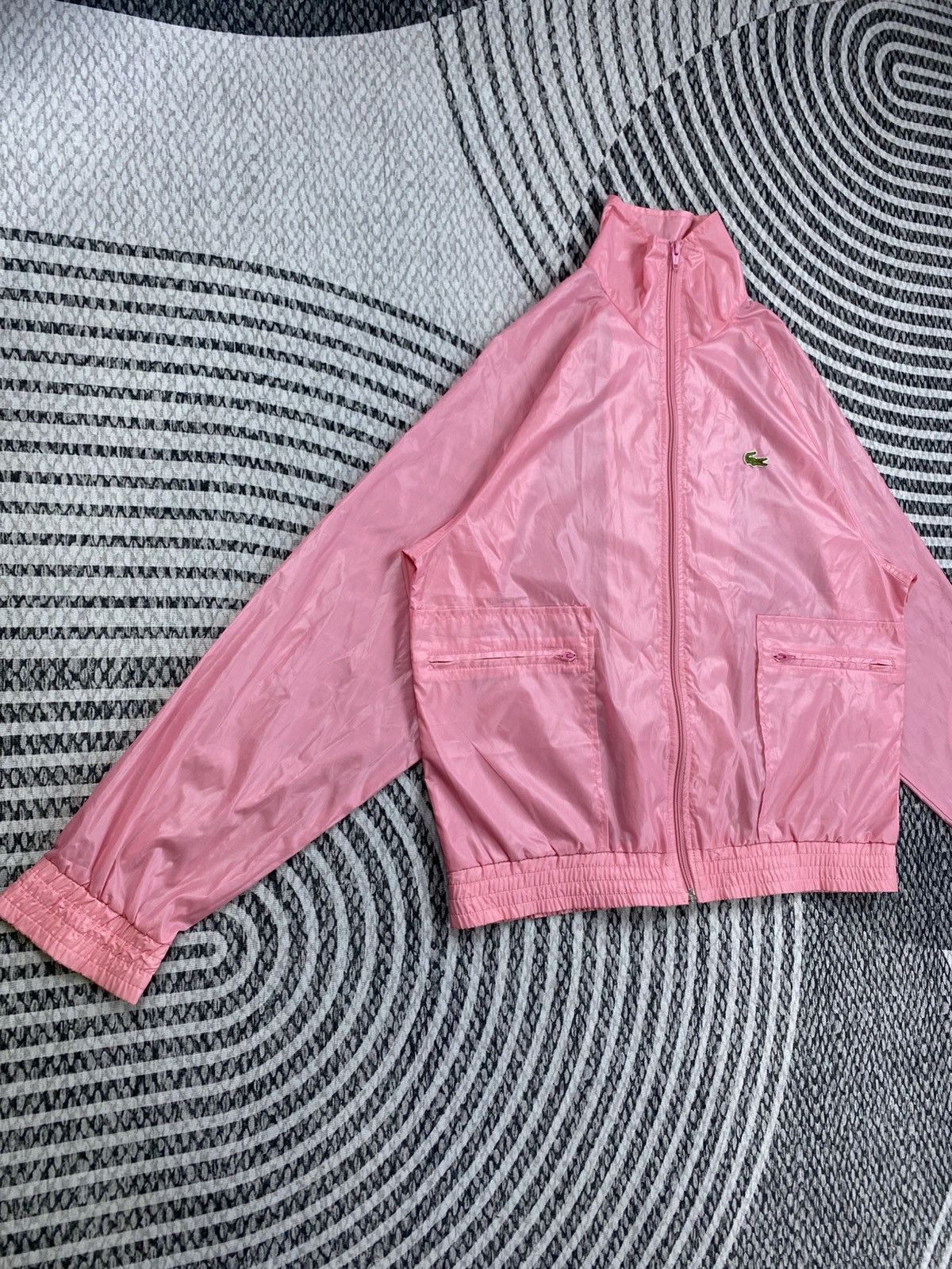 Lacoste Vintage 80s Lacoste Waterproof Windbreaker Nylon Jacket Size US M / EU 48-50 / 2 - 3 Thumbnail