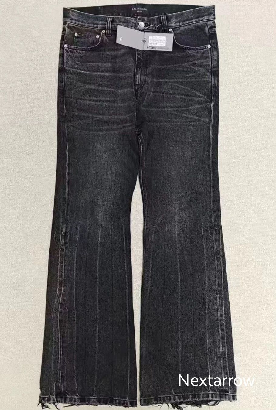 Balenciaga Balenciaga 22AW show style Flared flared black