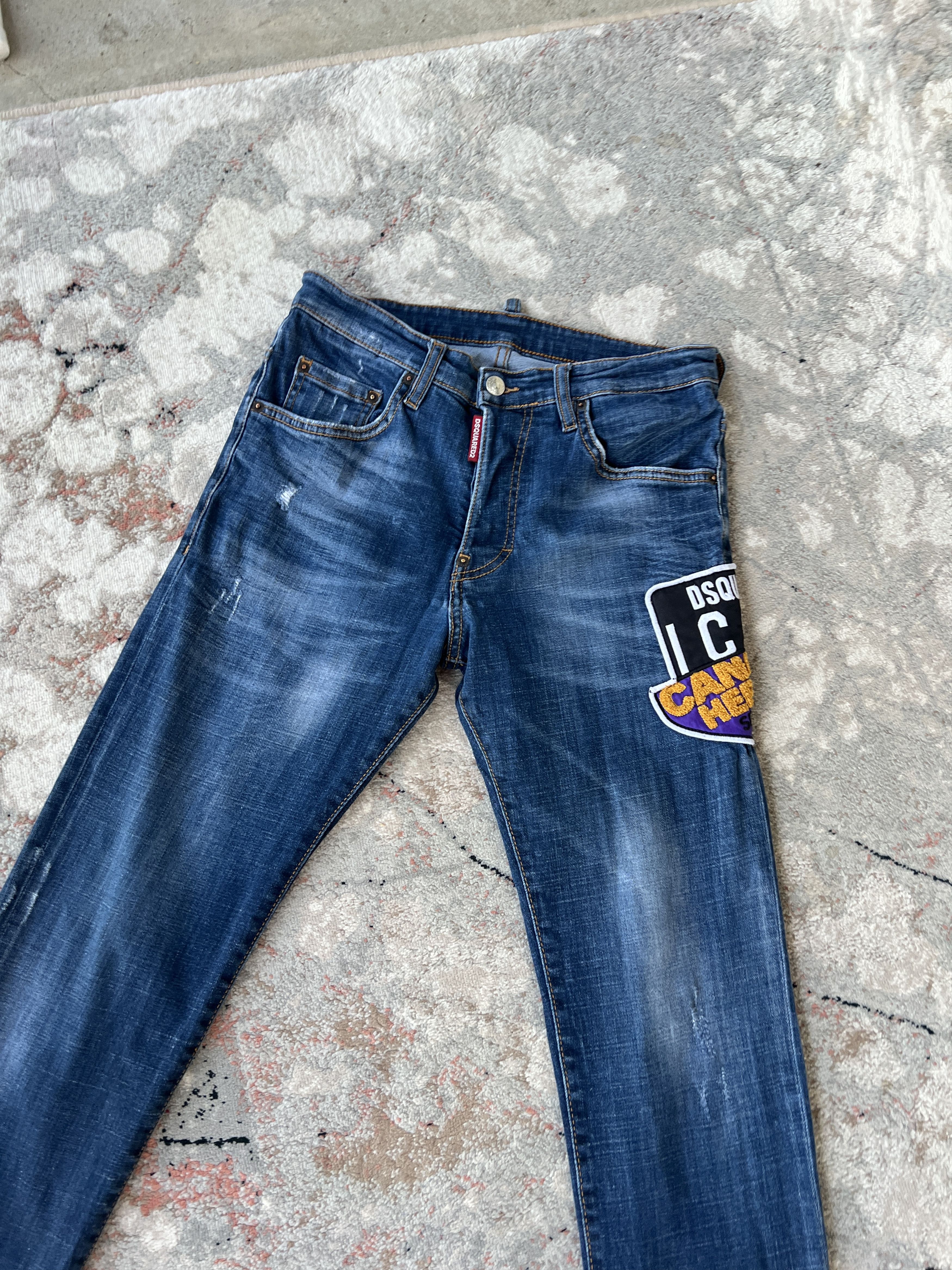 Dsquared2 Dsquared2 Skater Tidy Biker Jean Size US 26 / EU 42 - 2 Thumbnail
