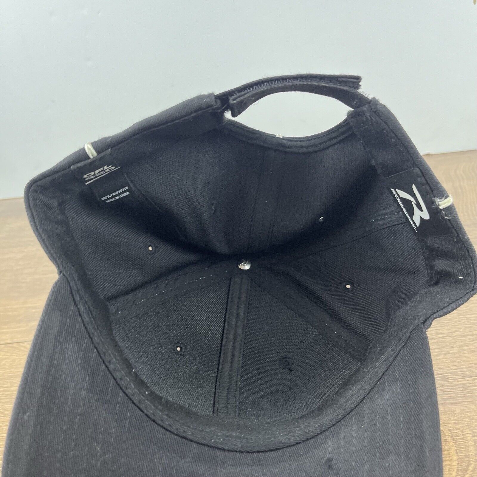 Richardson Richardson Black Hat Referee Official Adjustable Hat Black A Size ONE SIZE - 16 Thumbnail