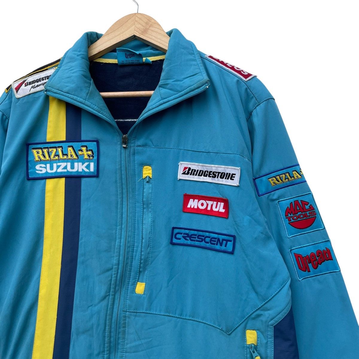Sports Specialties 💥Vintage Suzuki Rizla Moto Gp Full Sponsorship Pacth Jacket Size US M / EU 48-50 / 2 - 5 Thumbnail