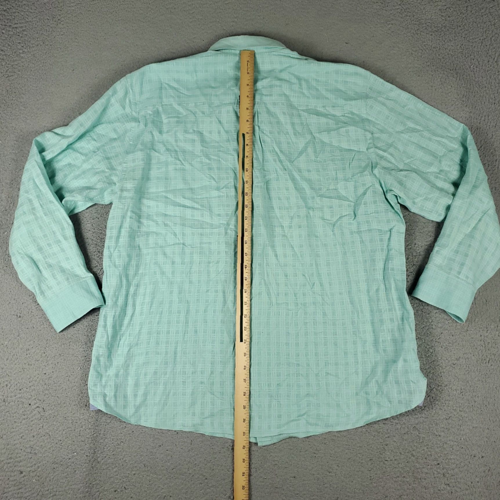 Tommy Bahama Tommy Bahama Plaid Button-Up Shirt Men’s XL Blue Linen Cotton Long Sleeve Tropical Size US XL / EU 56 / 4 - 5 Thumbnail