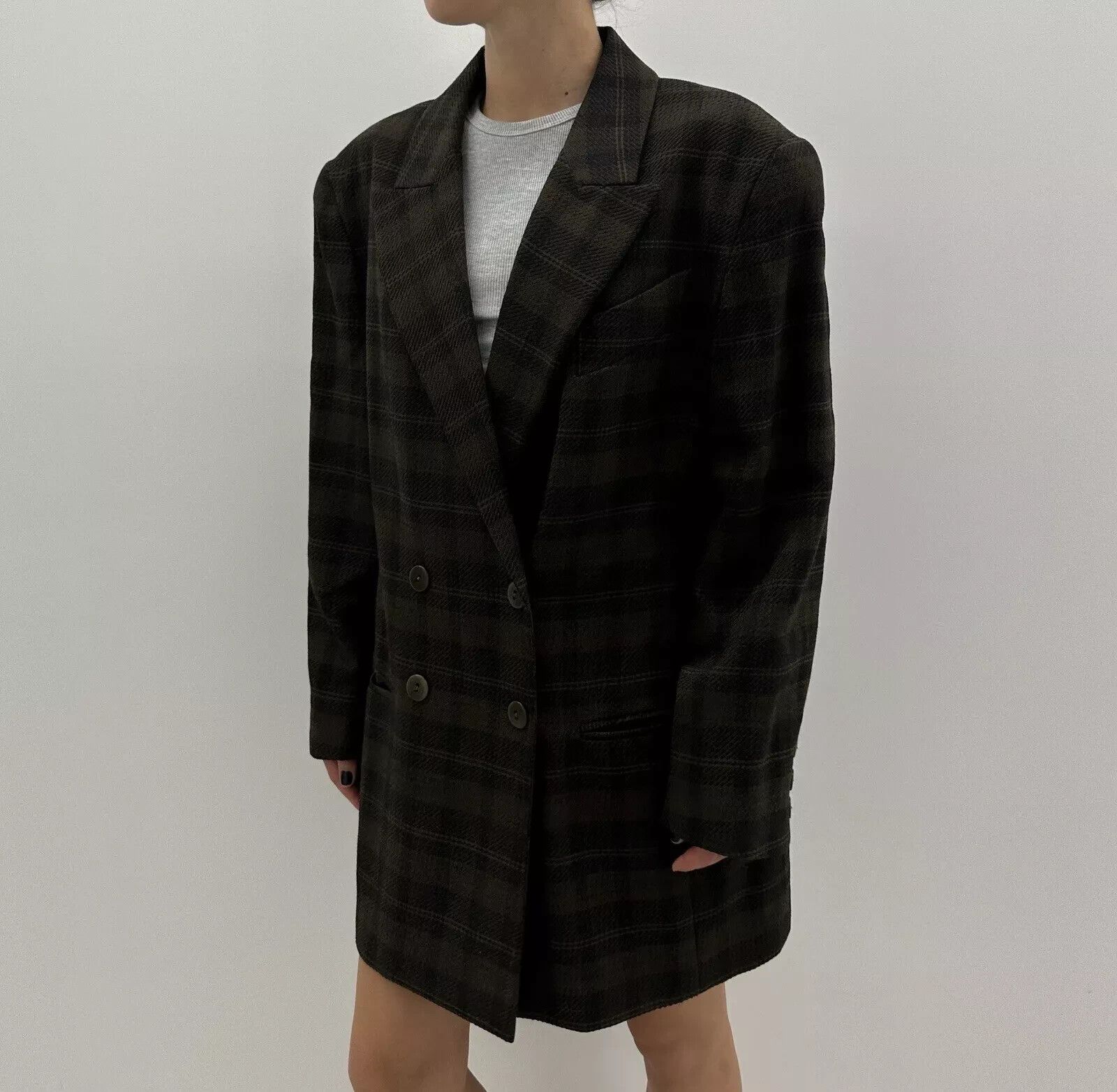 Karl Lagerfeld Vintage KL by Karl Lagerfeld Double Breast Blazer Jacket Size L / US 10 / IT 46 - 6 Thumbnail