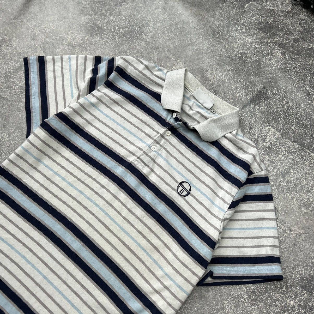Sergio Tacchini Mens Sergio Tacchini Small logo streetwear polo size XL Size US XL / EU 56 / 4 - 2 Thumbnail