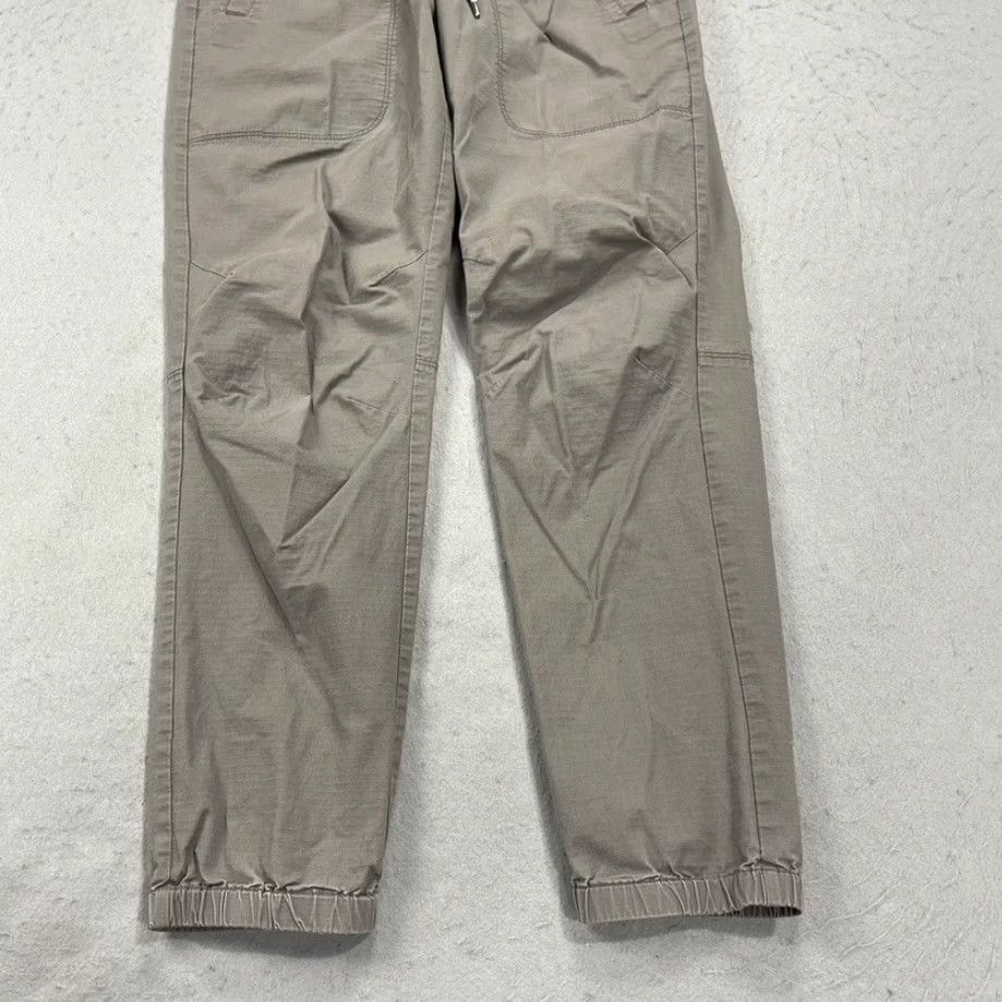 Vuori Vuori Pants Mens Large Gray Beige Cotton Jogger Traveler V434 - Activewear Pockets Adjustable Waist Tapered Regular Inseam 30" Men’s Pants Size US 33 - 3 Thumbnail