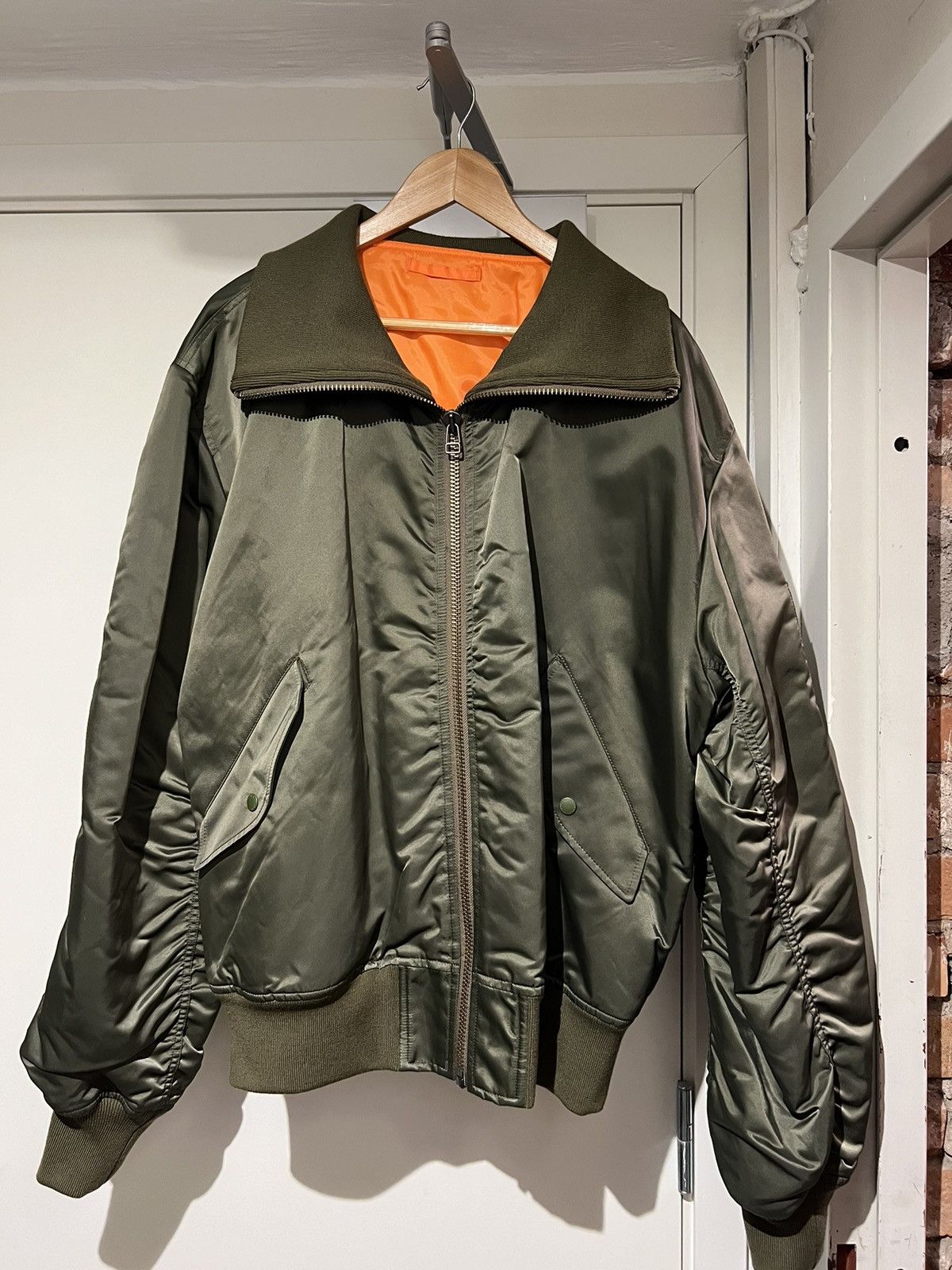 image of John Lawrence Sullivan Light Bomber in Green, Men's (Size Large)