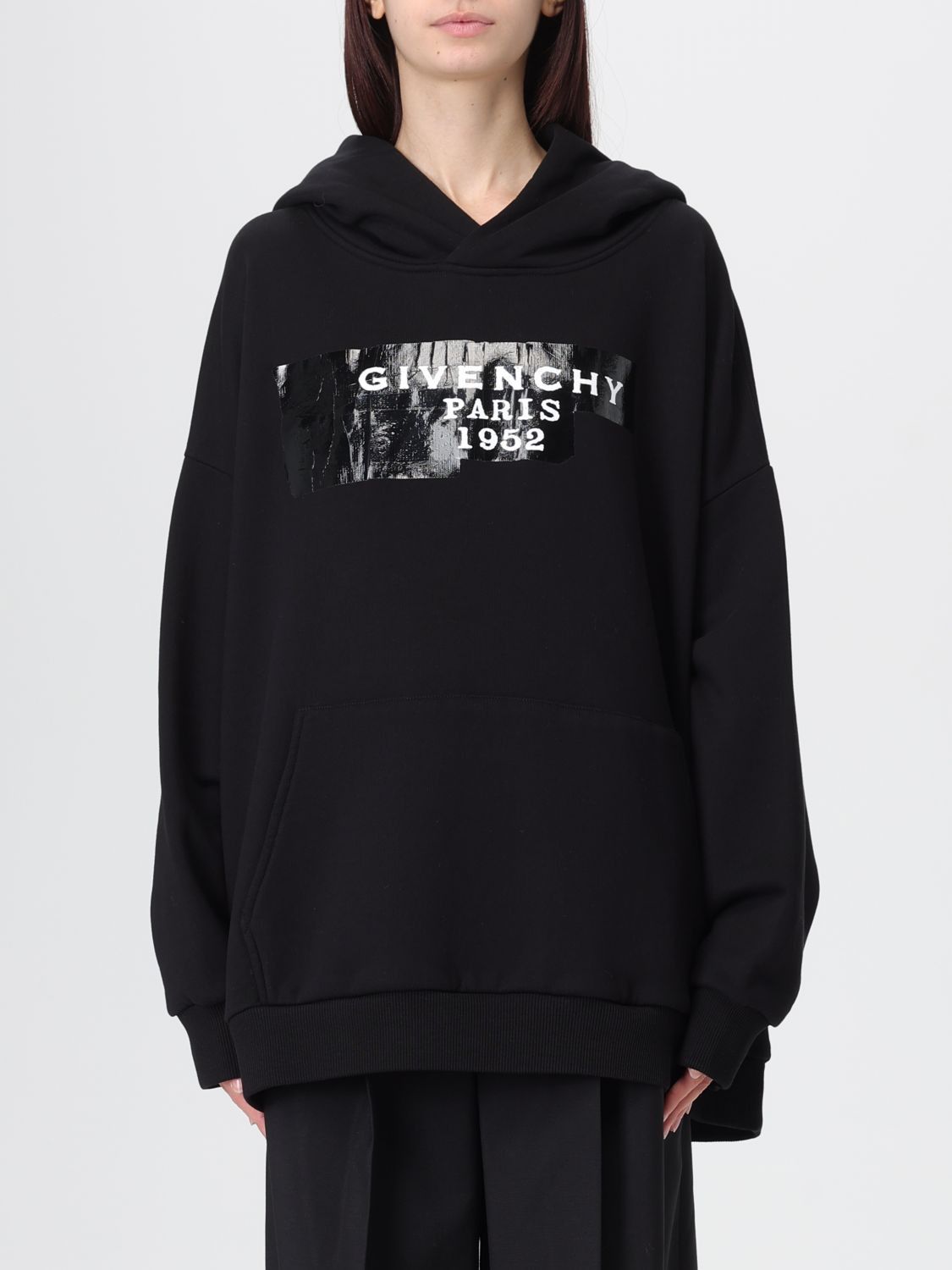 Givenchy Givenchy Sweatshirt Woman Black Size XS / US 0-2 / IT 36-38 - 1 Preview