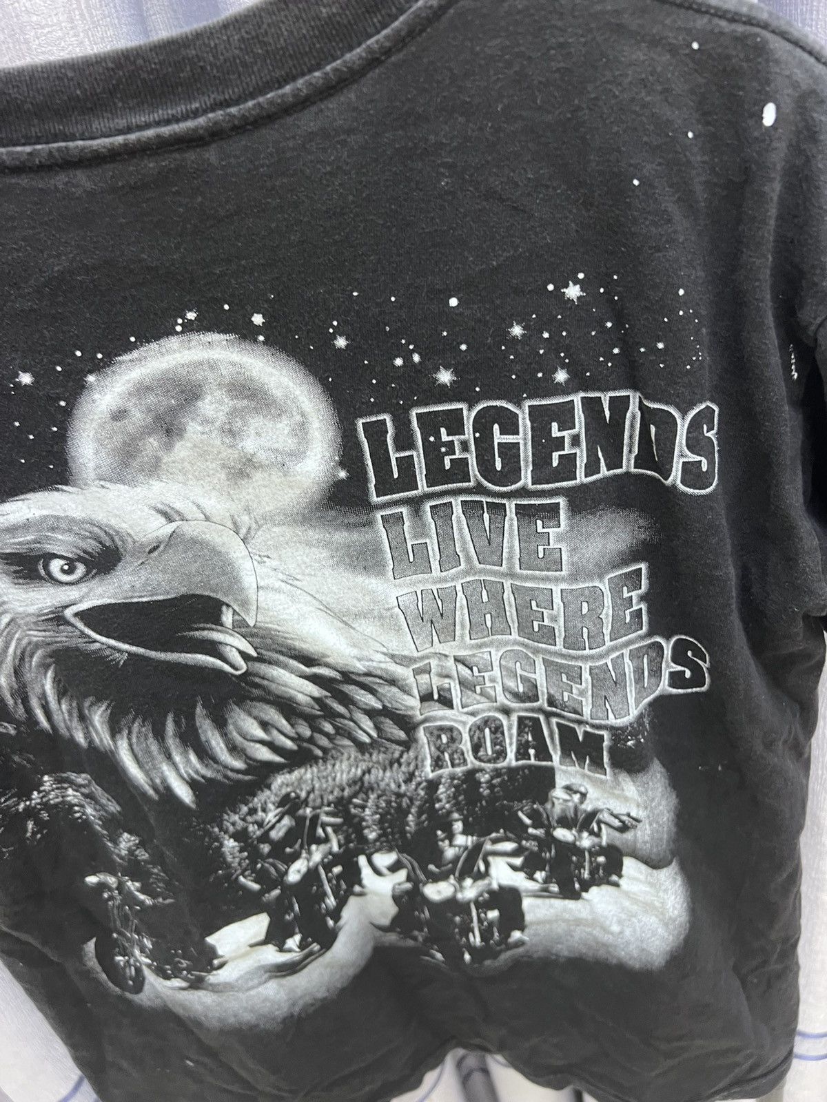 Harley Davidson Y2K Harley Davidson Bike Weeks Eagle Overprint Tee Size US M / EU 48-50 / 2 - 4 Thumbnail