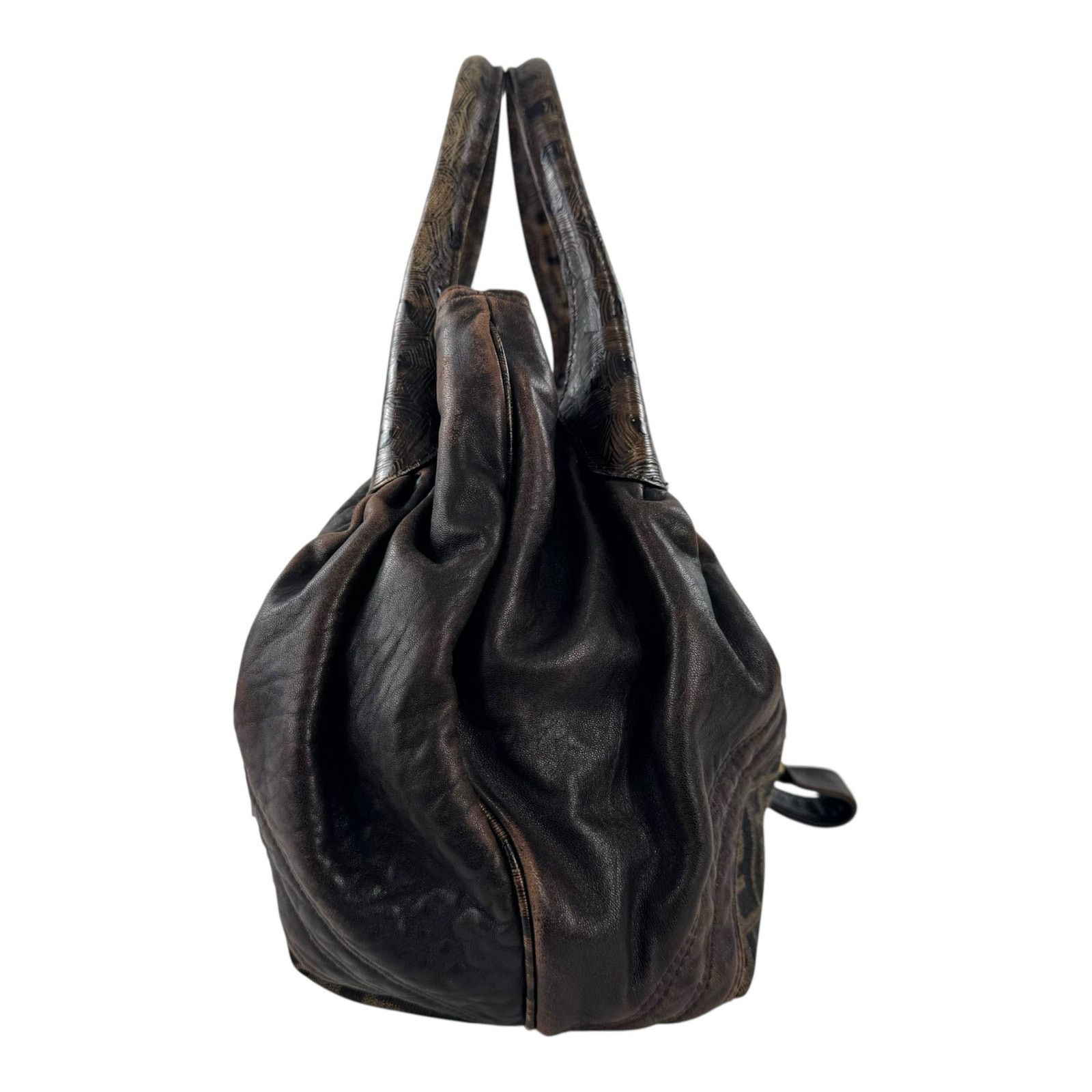 Fendi Fendi Zucca and Tortoiseshell Spy Bag Size ONE SIZE - 4 Thumbnail