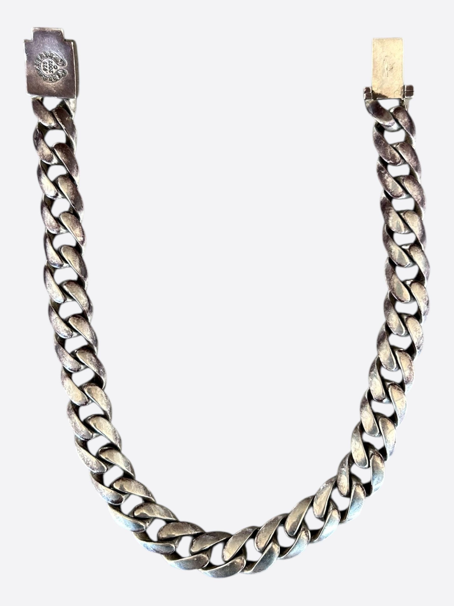 Chrome Hearts Chrome Hearts Silver Cross Cuban Necklace Size ONE SIZE - 2 Thumbnail
