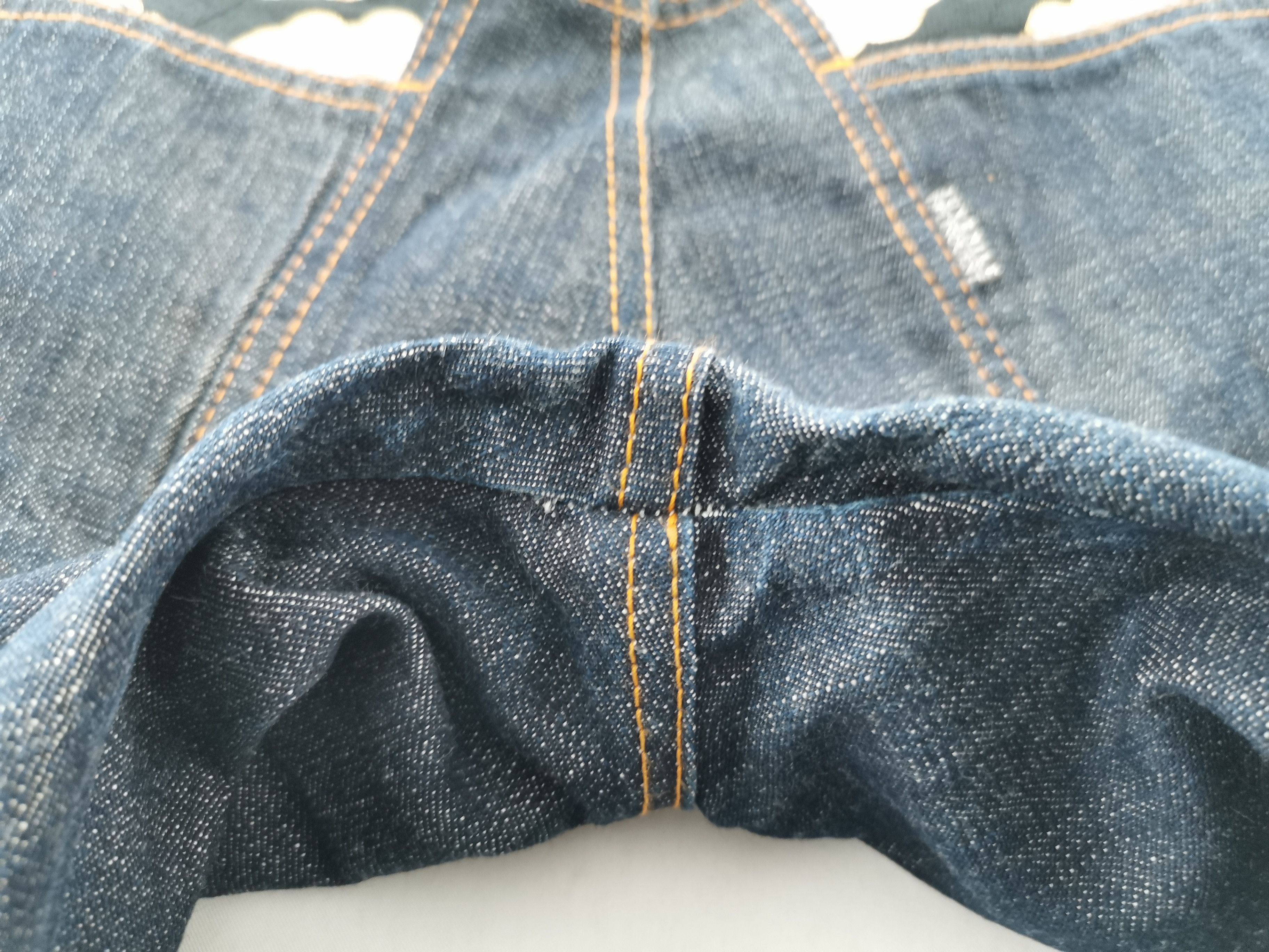 Japanese Brand × Vintage Vintage Juvenile Delinquent Dragon Indigo Denim Size 41 Size US 41 - 7 Thumbnail