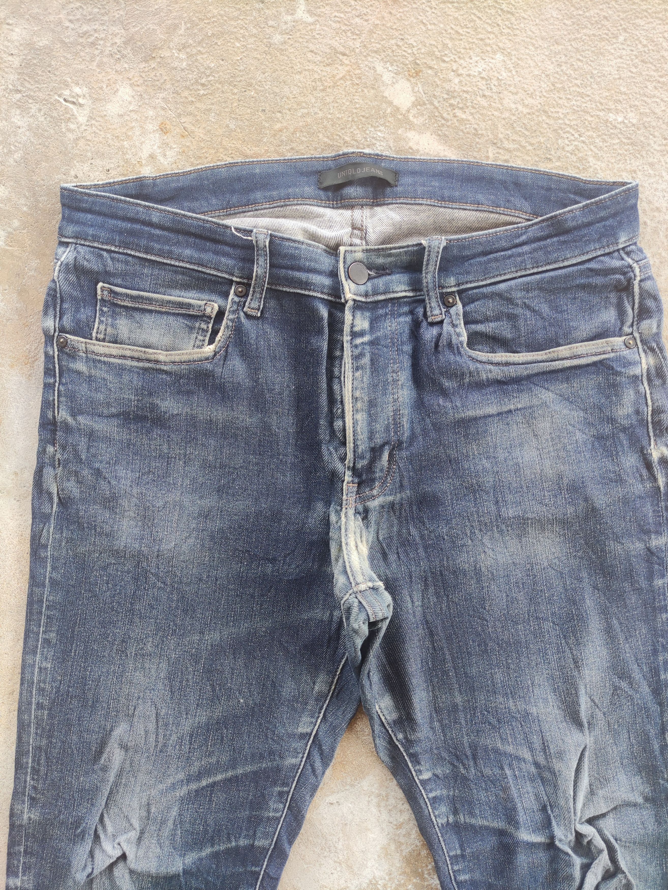Japanese Brand Vintage Japanese Brand Faded Denim Pants Size US 35 - 3 Thumbnail