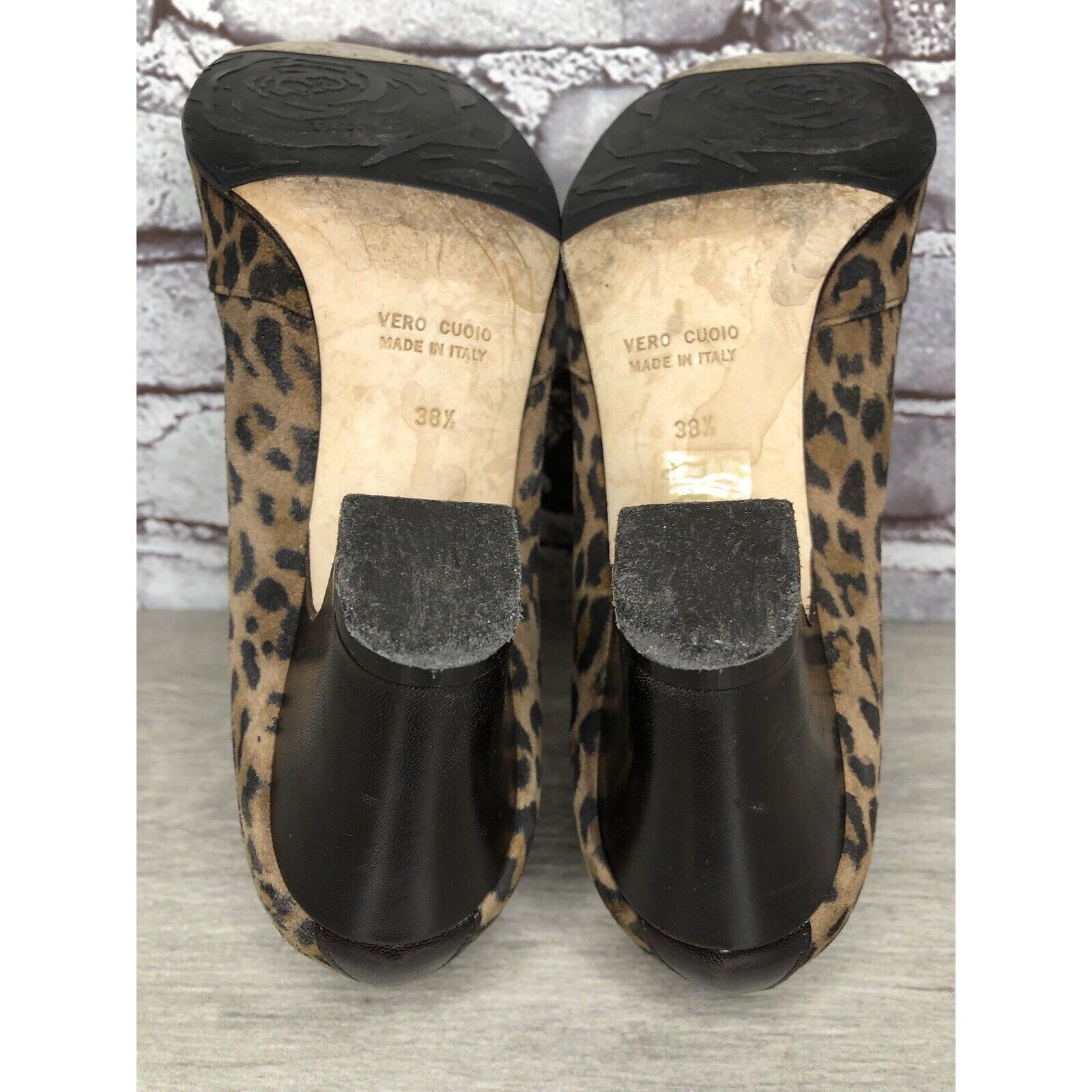 Other Taryn Rose Leopard Print Brown Bow Peep Toe Heels Shoes Wome Size US 9 / IT 39 - 15 Thumbnail
