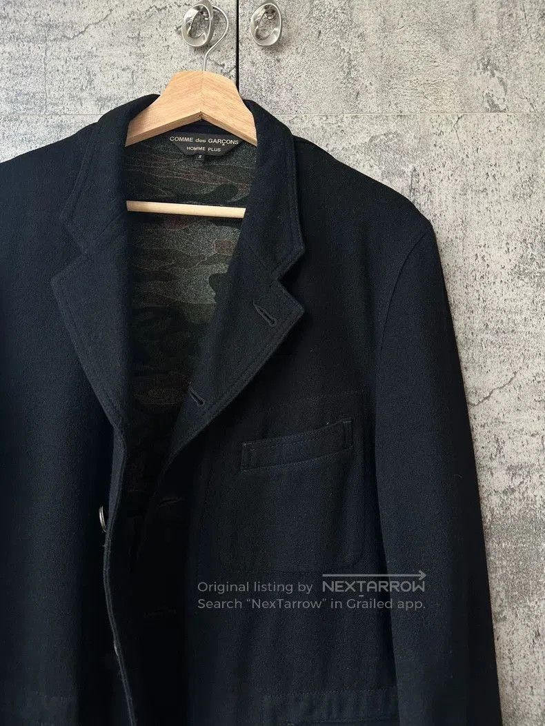 Comme des Garcons COMME des GARÇONS HOMMEplus Wool Blazer. Size US S / EU 44-46 / 1 - 3 Thumbnail