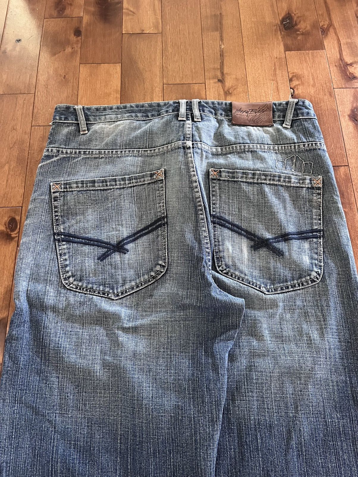 Vintage Baggy Y2K johnny blaze jeans Size US 38 / EU 54 - 1 Thumbnail
