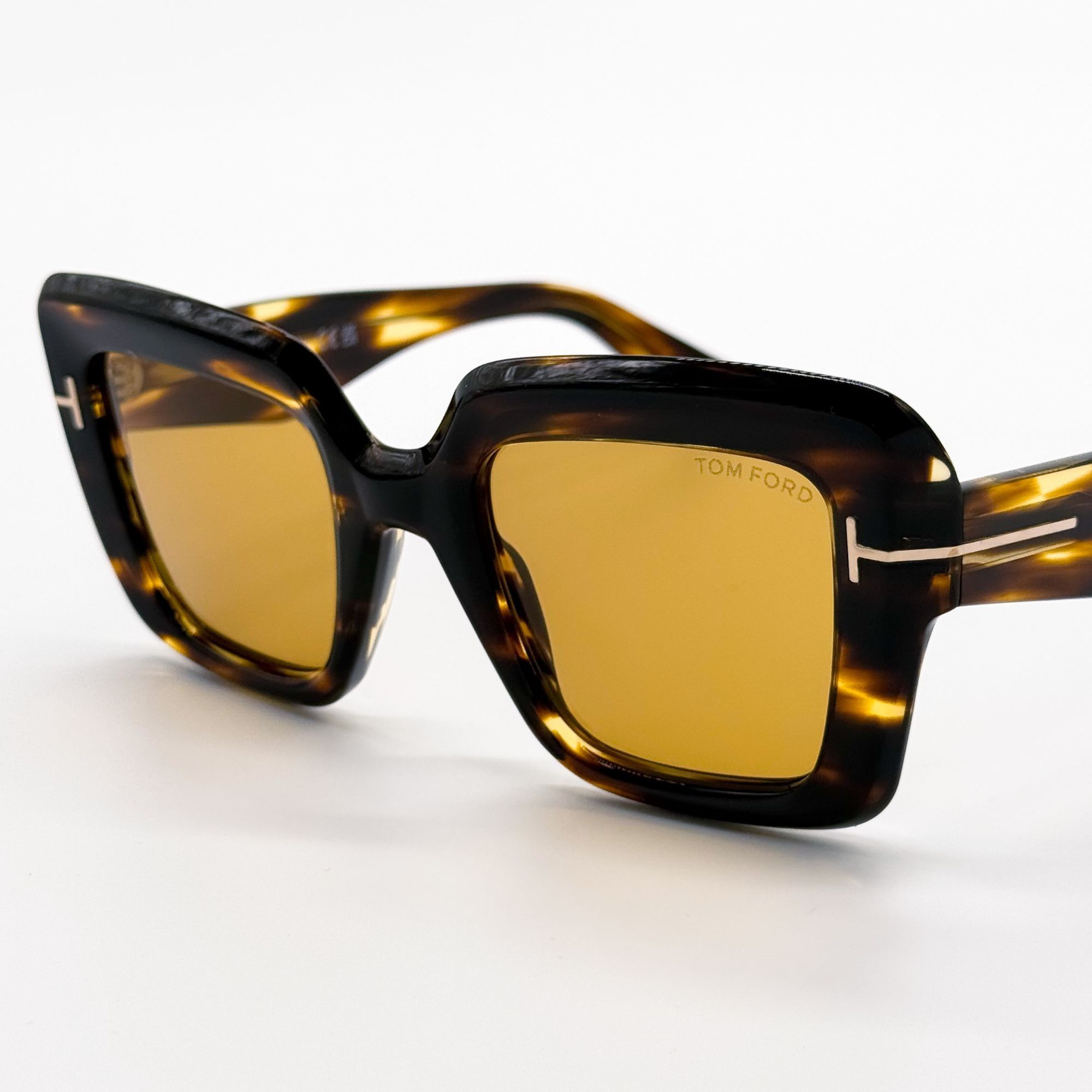 Tom Ford NEW TOM FORD TF1157 52E SUNGLASSES FT1157/S 52Е WOMEN HAVANA Size ONE SIZE - 7 Thumbnail