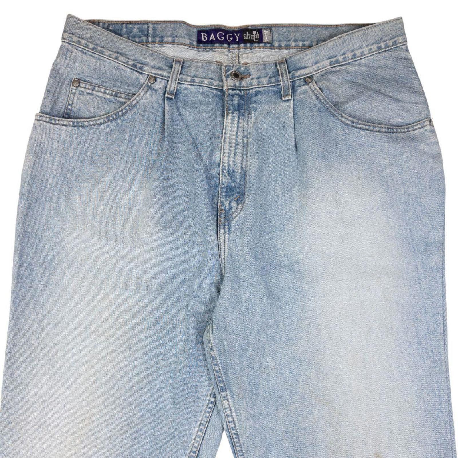 Levi's Vintage Levi's Silver Tab Baggy Denim Jeans Size W40 Size US 40 / EU 56 - 4 Thumbnail