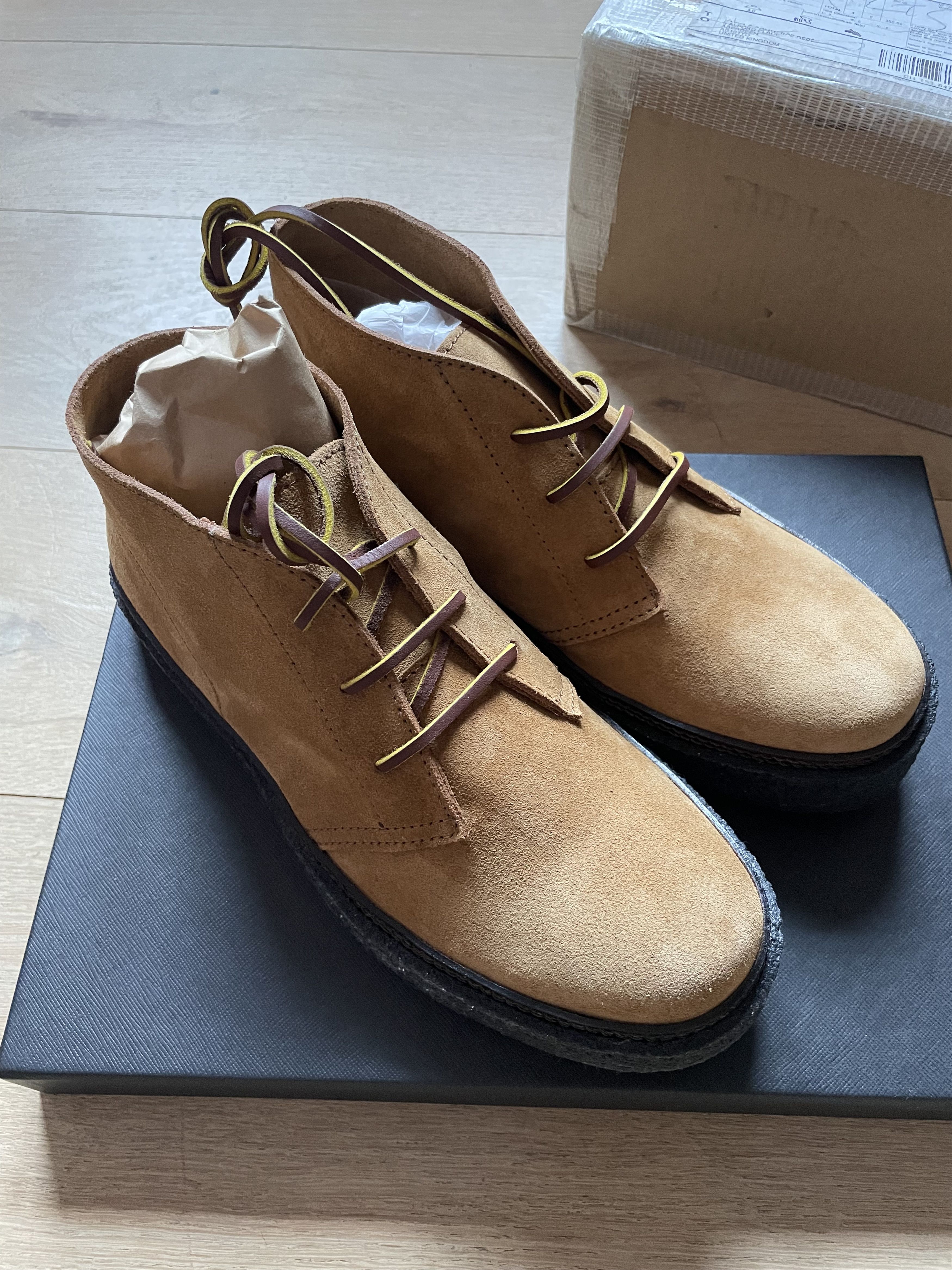 Yuketen Santiago Chukka Boot Flesh Out - Rame Size US 7 / EU 40 - 5 Thumbnail