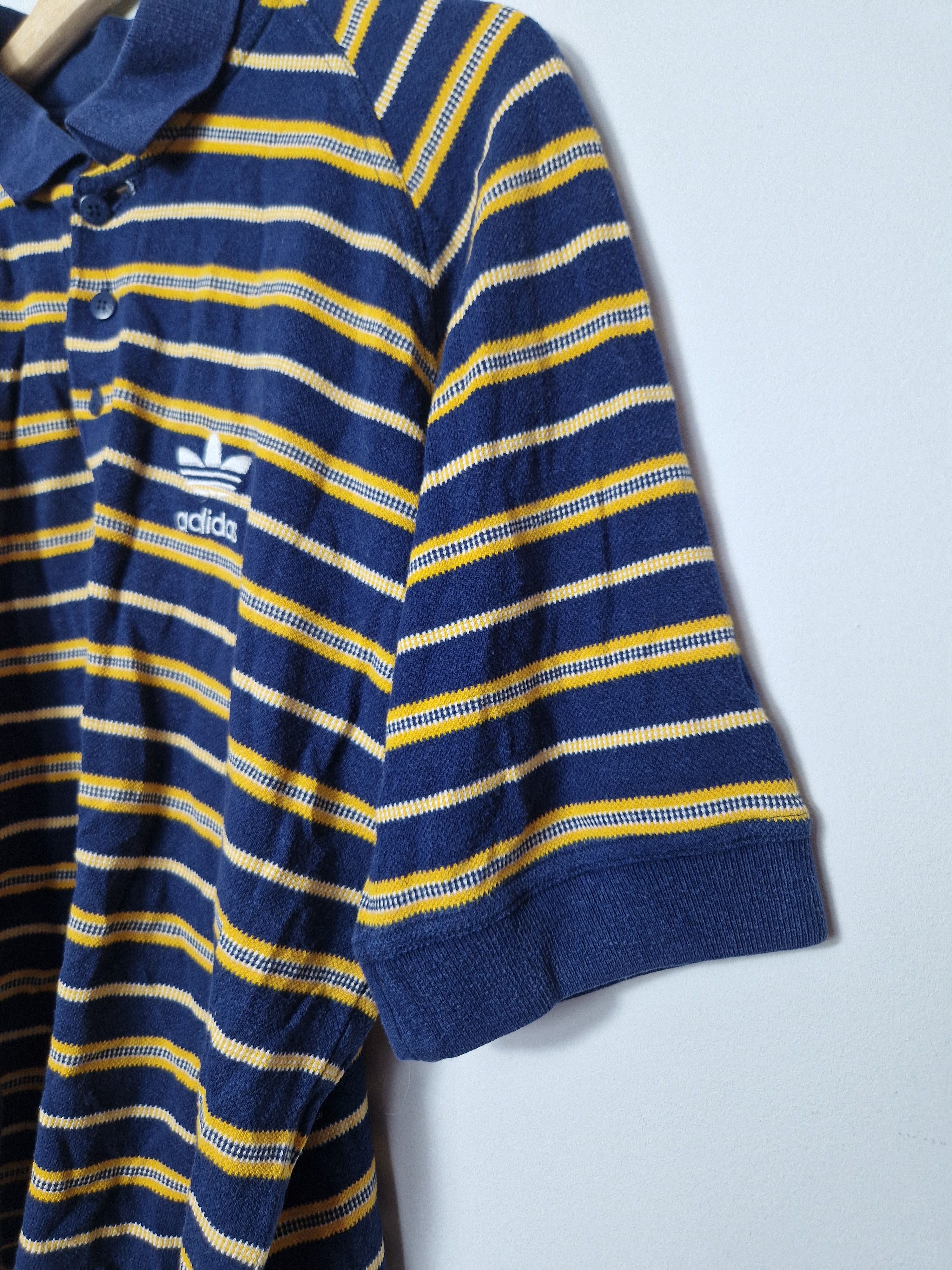 Adidas Adidas vintage 90s knitted polo Size US M / EU 48-50 / 2 - 4 Thumbnail