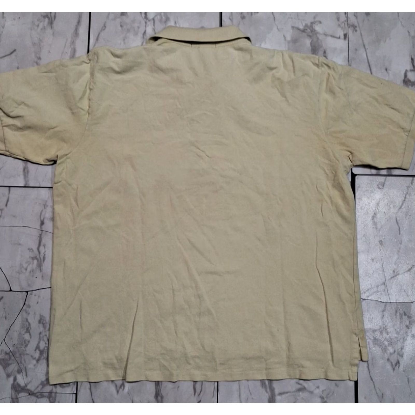 Polo Ralph Lauren Polo Ralph Lauren Polo Shirt Mens 2XLT Pale Yellow Short Sleeve Casual Size US XXL / EU 58 / 5 - 5 Thumbnail