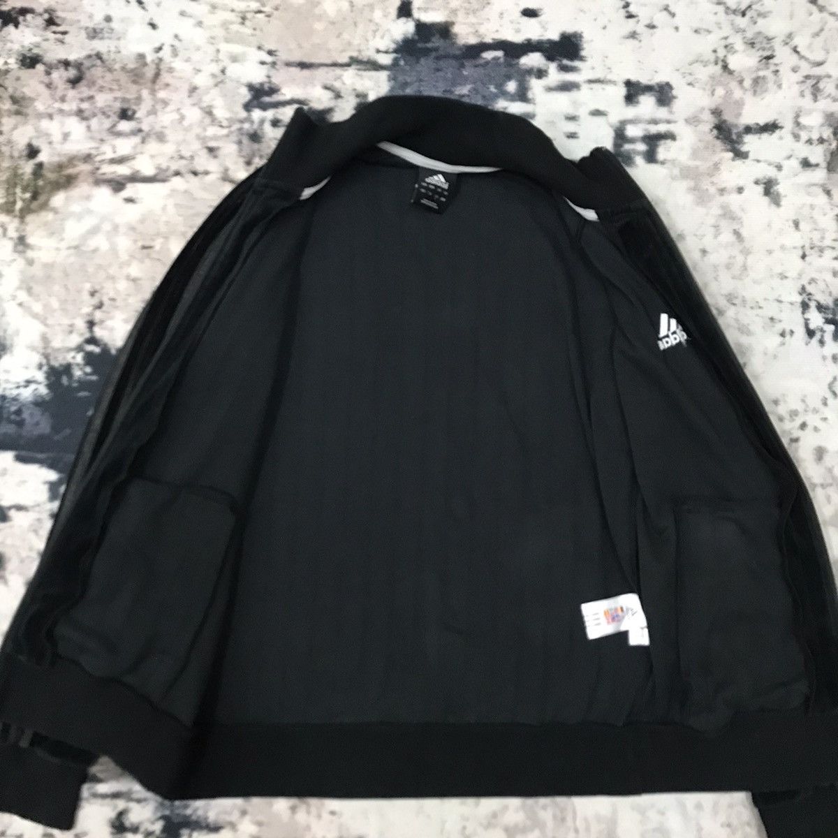 Adidas × Vintage Vintage Y2k Adidas Small Logo Velvet Sweater Size US S / EU 44-46 / 1 - 4 Thumbnail