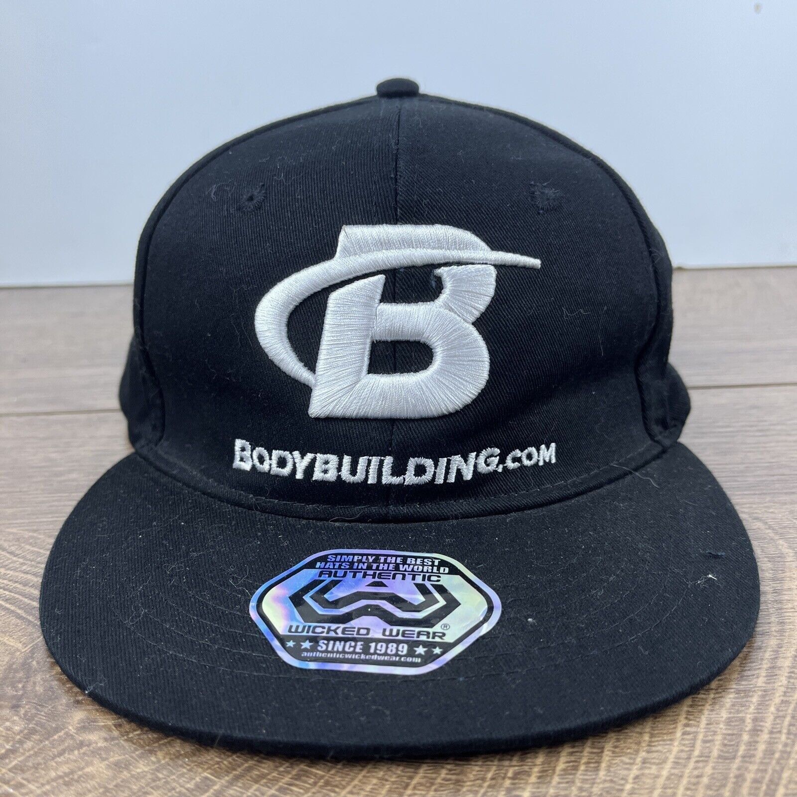 Other BodyBuilding.com Hat Body Build Black Hat Snapback Adjustabl Size ONE SIZE - 3 Thumbnail