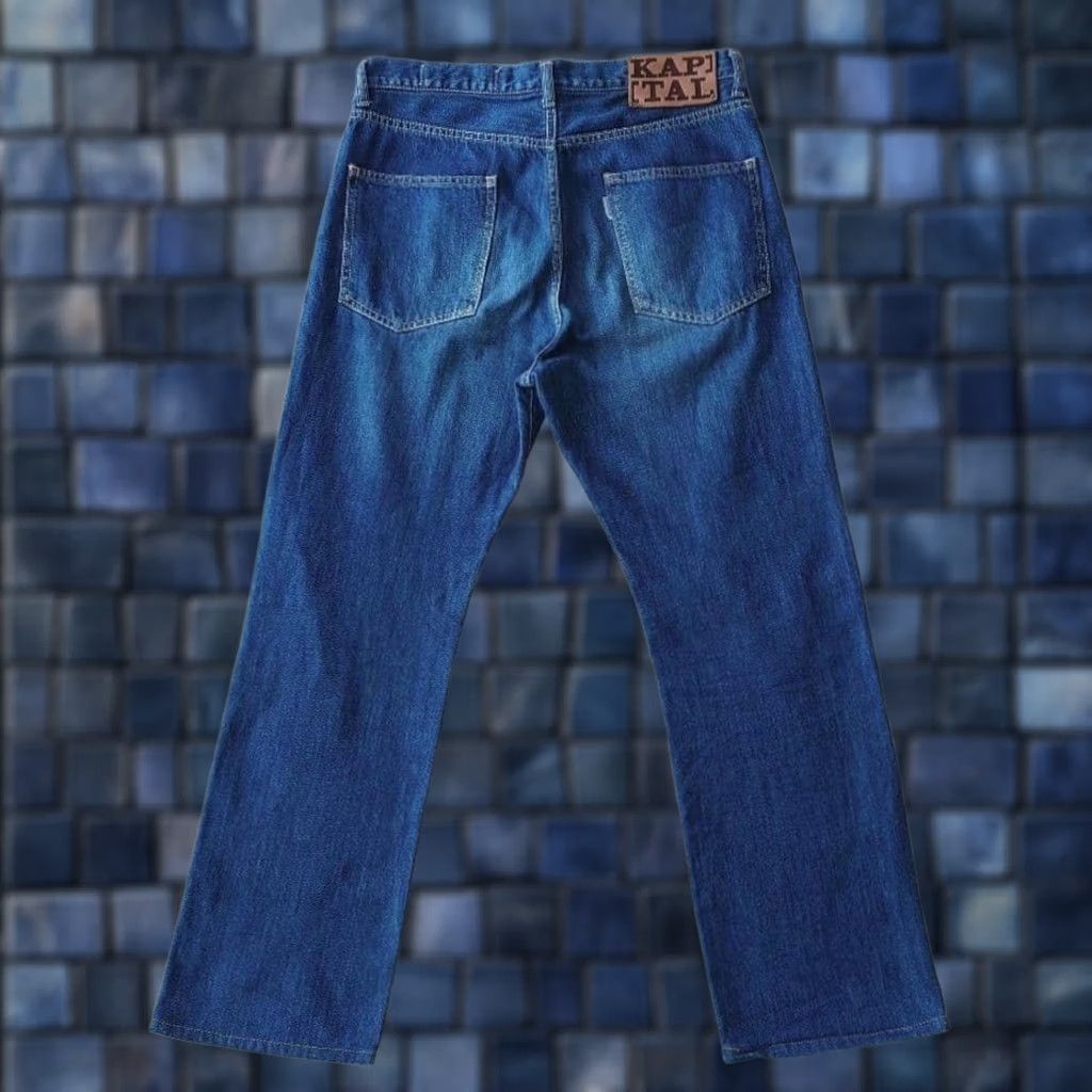 Kapital KAPITAL Jeans Men's Size 34 Indigo Made in Okayama Mitsu Factory USED Size US 34 / EU 50 - 1 Thumbnail