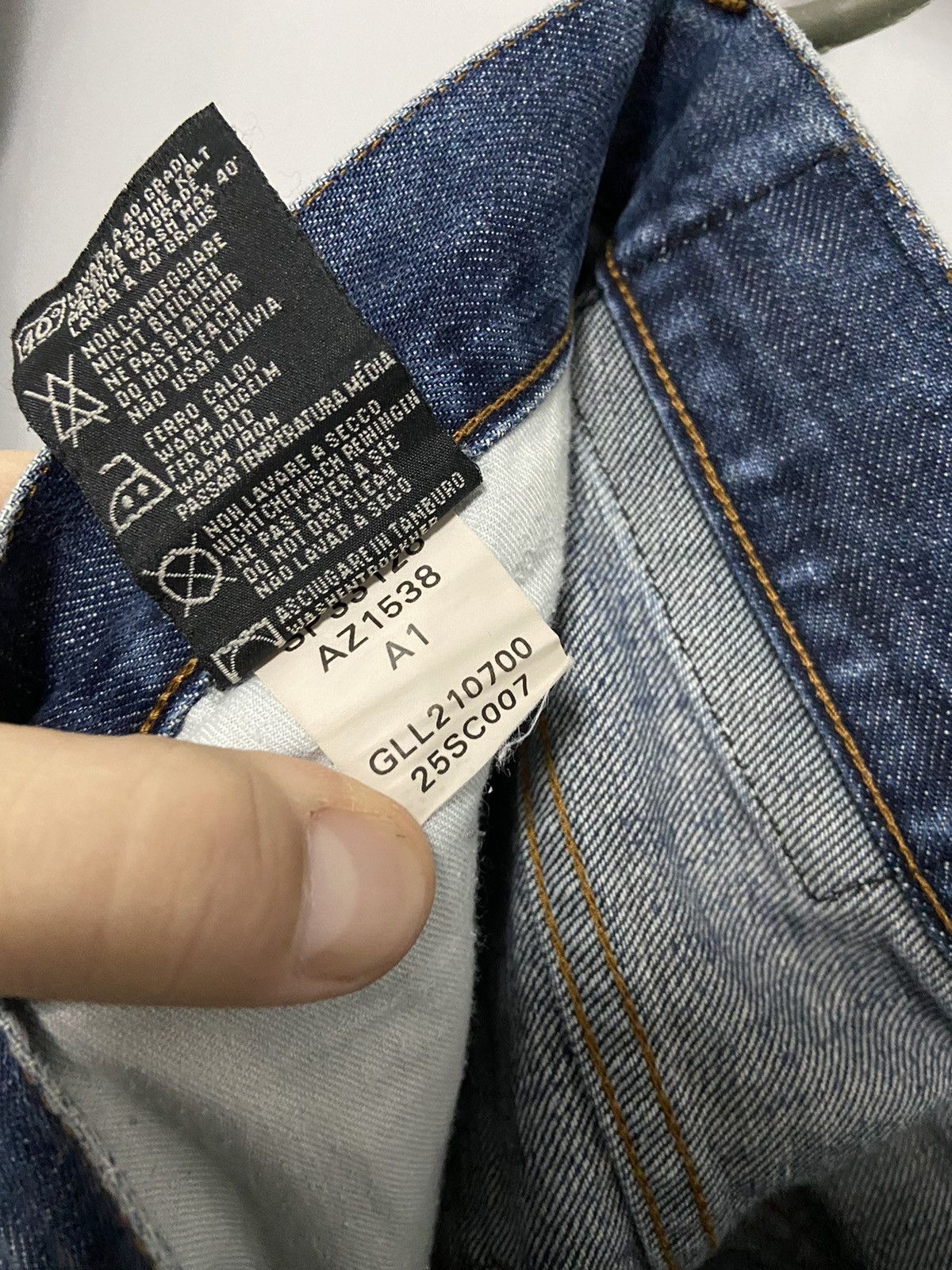Stone Island × Vintage Stone Island Denims Selvedge Vintage jeans Pants Size US 34 / EU 50 - 10 Thumbnail