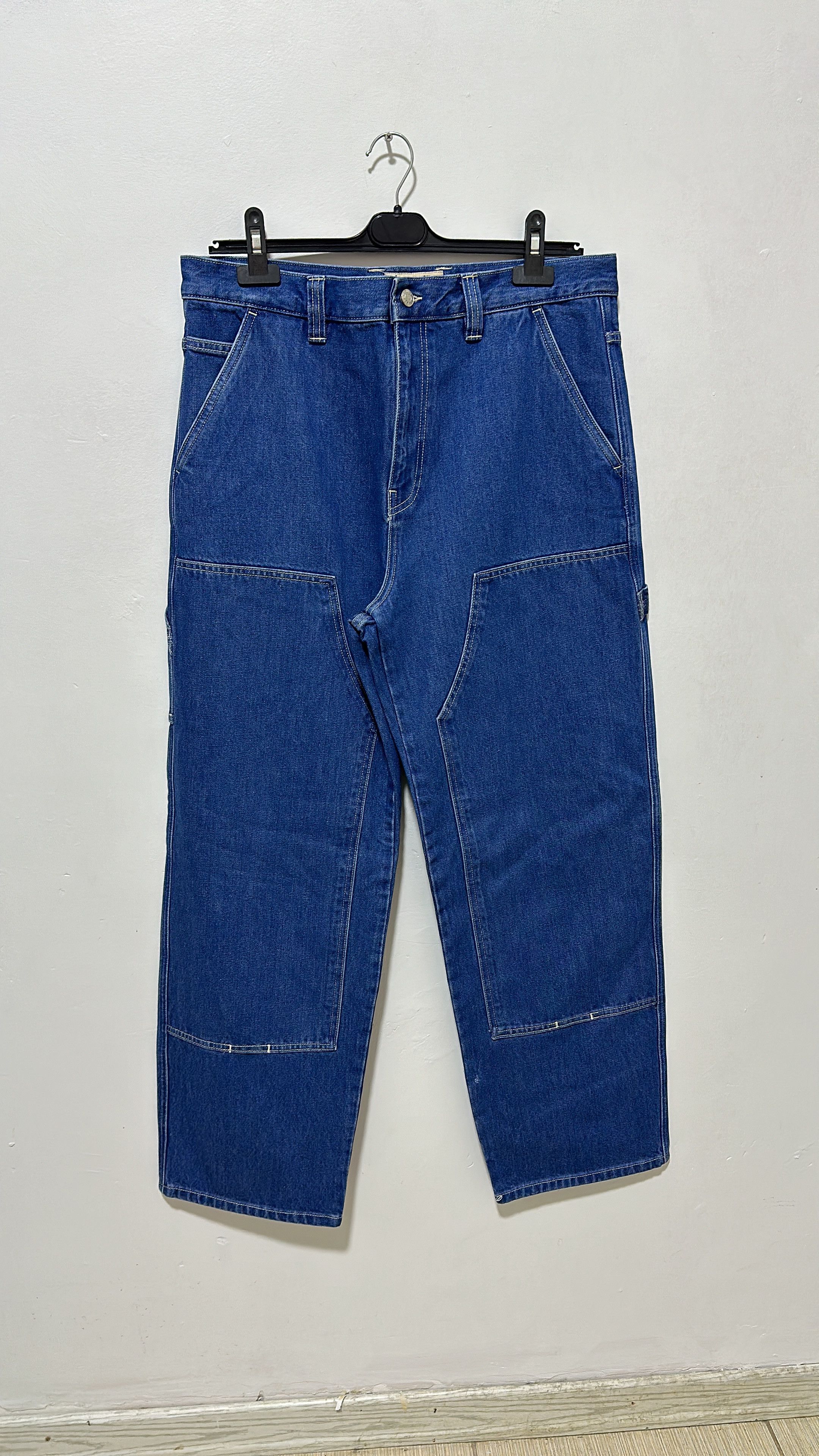 Stussy Double Knee Work Pant Blue Size 32