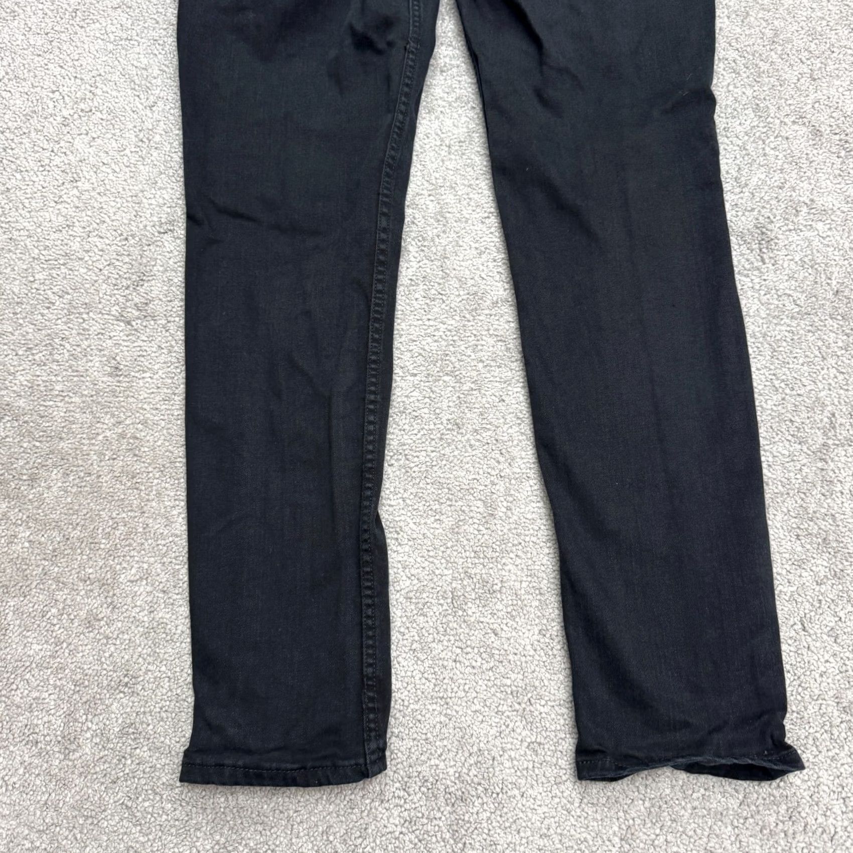 Levi's Levi's 512 Slim Fit Taper Denim Jeans Womens 30x32 Black Cotton Blend Stretch Size 30" / US 8 / IT 44 - 4 Thumbnail