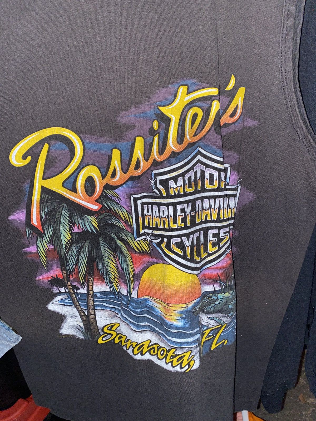 Harley Davidson × Vintage Harley Davidson vintage tank top Size US M / EU 48-50 / 2 - 2 Thumbnail