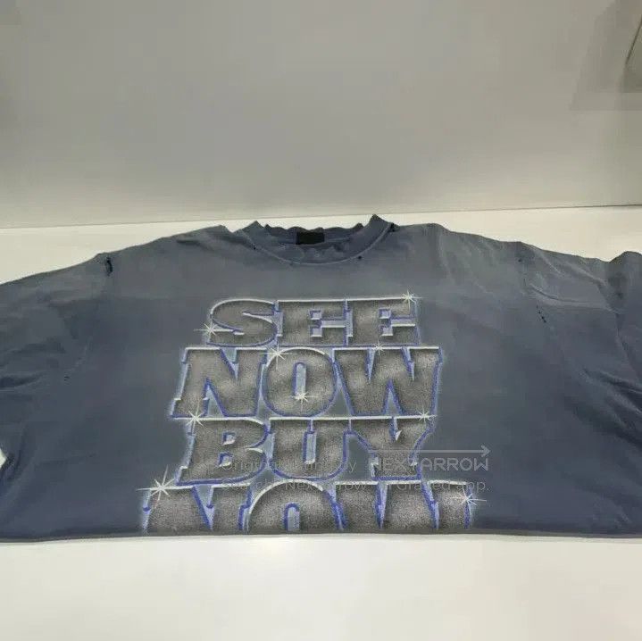 Balenciaga Balenciaga See Now Buy Now Graphic T. Size US XL / EU 56 / 4 - 2 Thumbnail