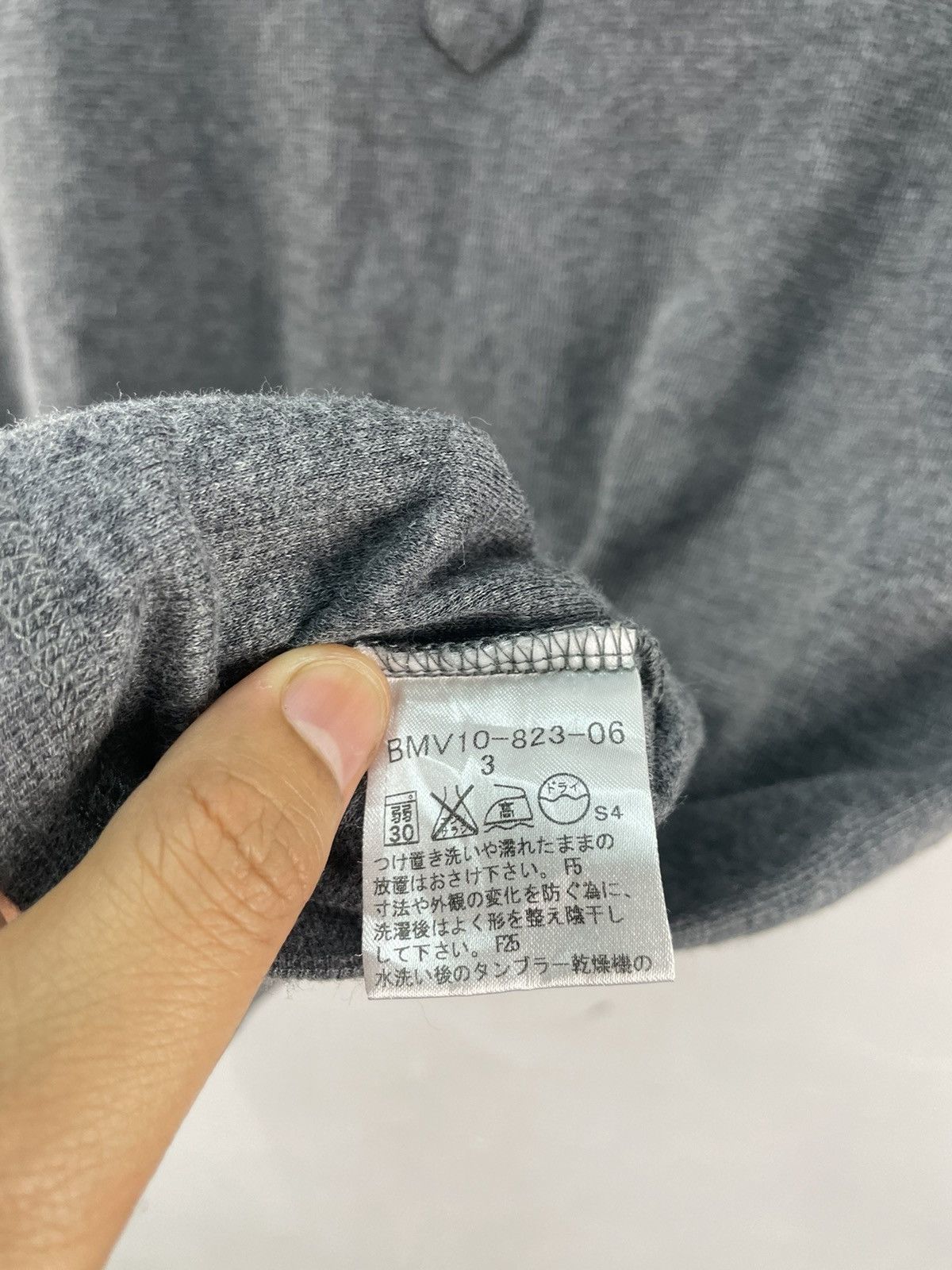 Burberry Vintage Burberry Tshirt Half Button Grey Size M Size US M / EU 48-50 / 2 - 4 Thumbnail