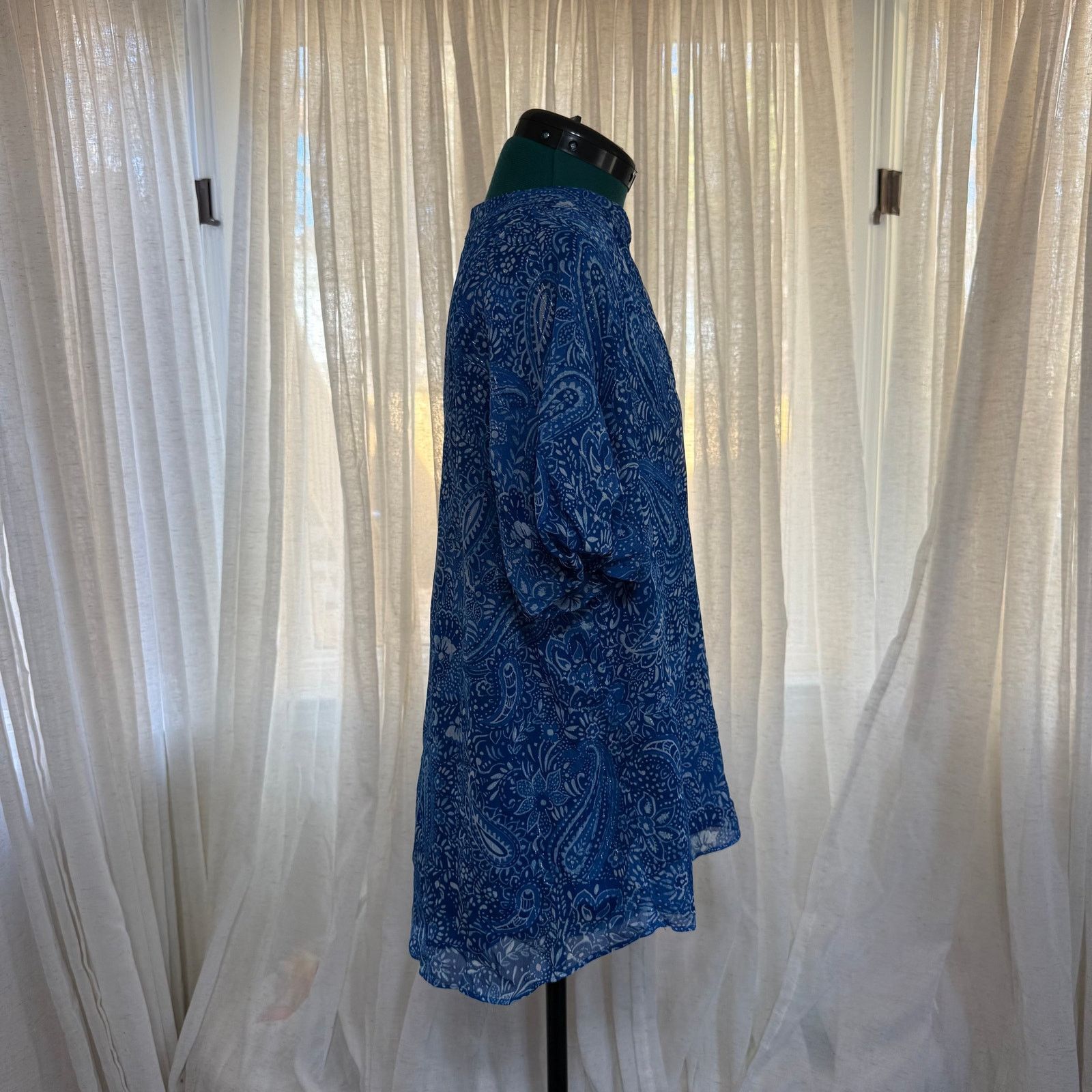 Vince Camuto Vince Camuto Paisley Blouse | Sz M, NWT Size M / US 6-8 / IT 42-44 - 4 Thumbnail