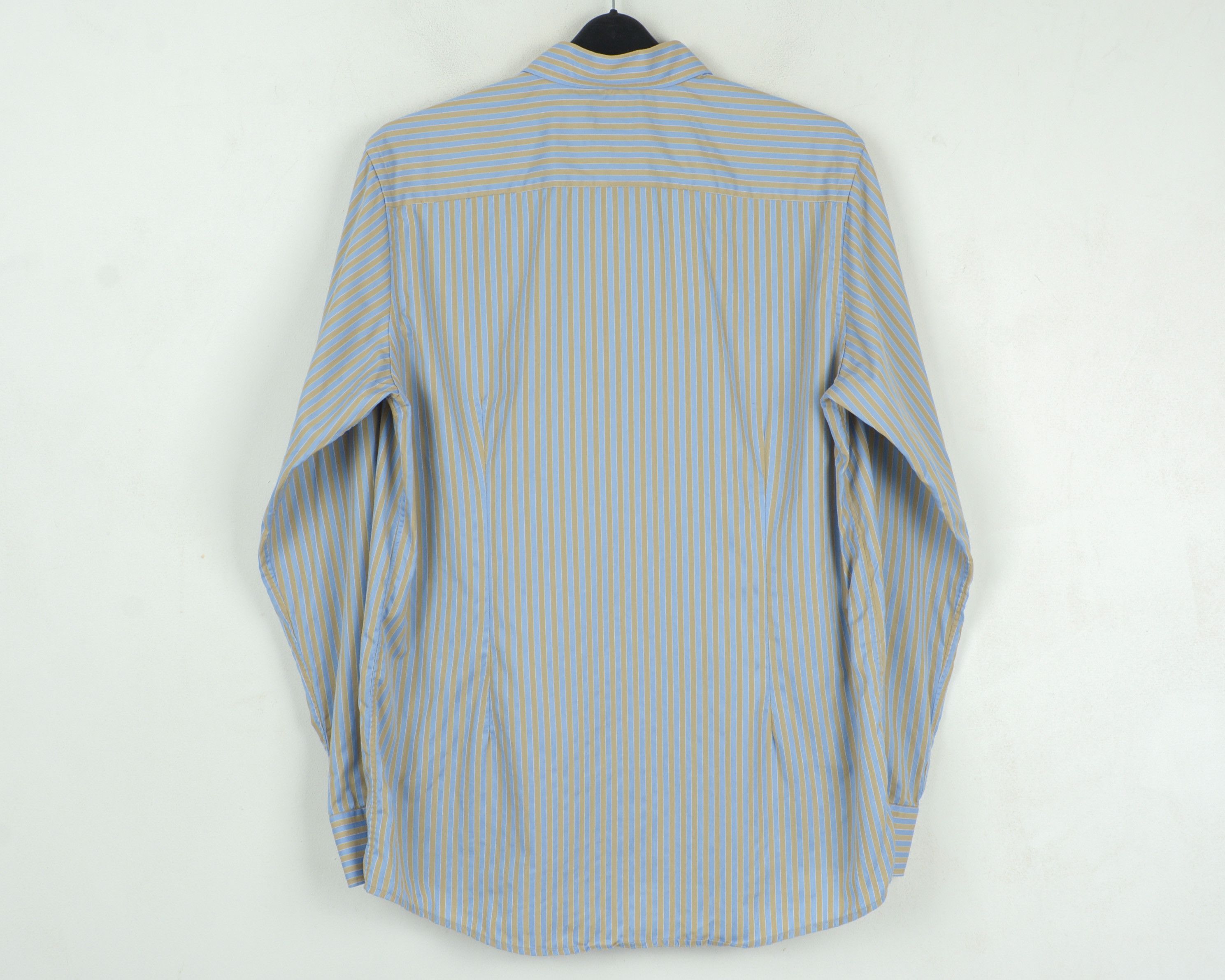 Eton ETON Formal Shirt 17" Size 43 Single Cuffs oxford button up Size 42R - 4 Thumbnail