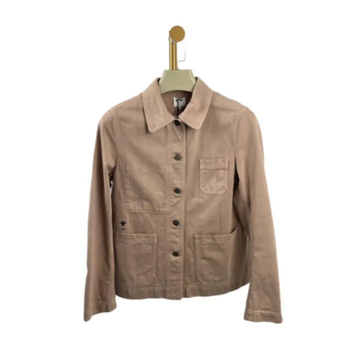 Dior Dior Embroidered Logo Button-Up Jacket 0079 Size XS / US 0-2 / IT 36-38 - 1 Thumbnail