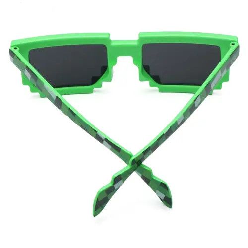 Electric Visual Mibuki x Rena Pixel Mosaic Sun Glasses Green (adult size) Size ONE SIZE - 3 Thumbnail