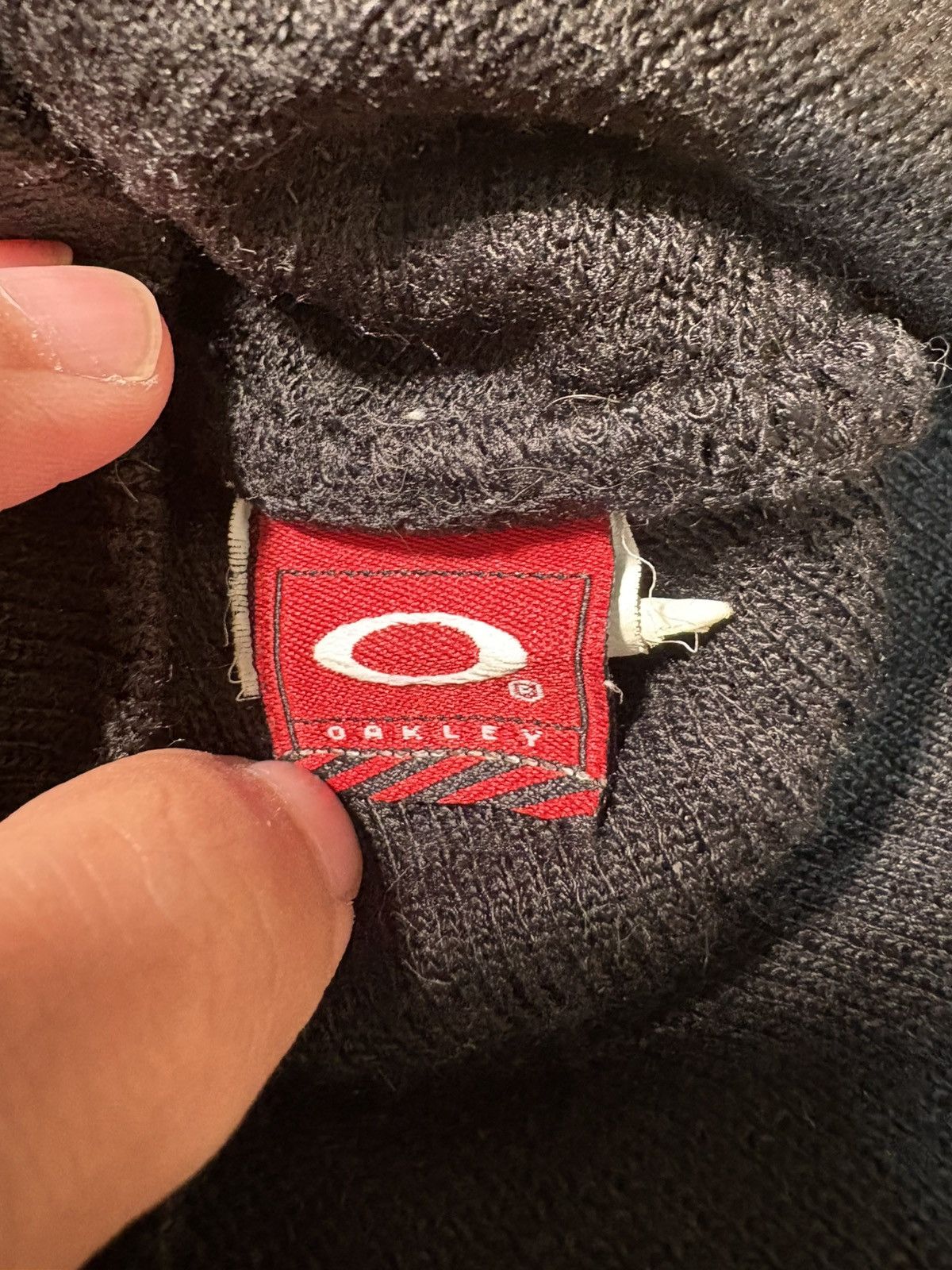 Oakley VINTAGE OAKLEY SOFTWARE BEANIE EMBROIDERED LOGO GORPCORE Y2K Size ONE SIZE - 4 Thumbnail
